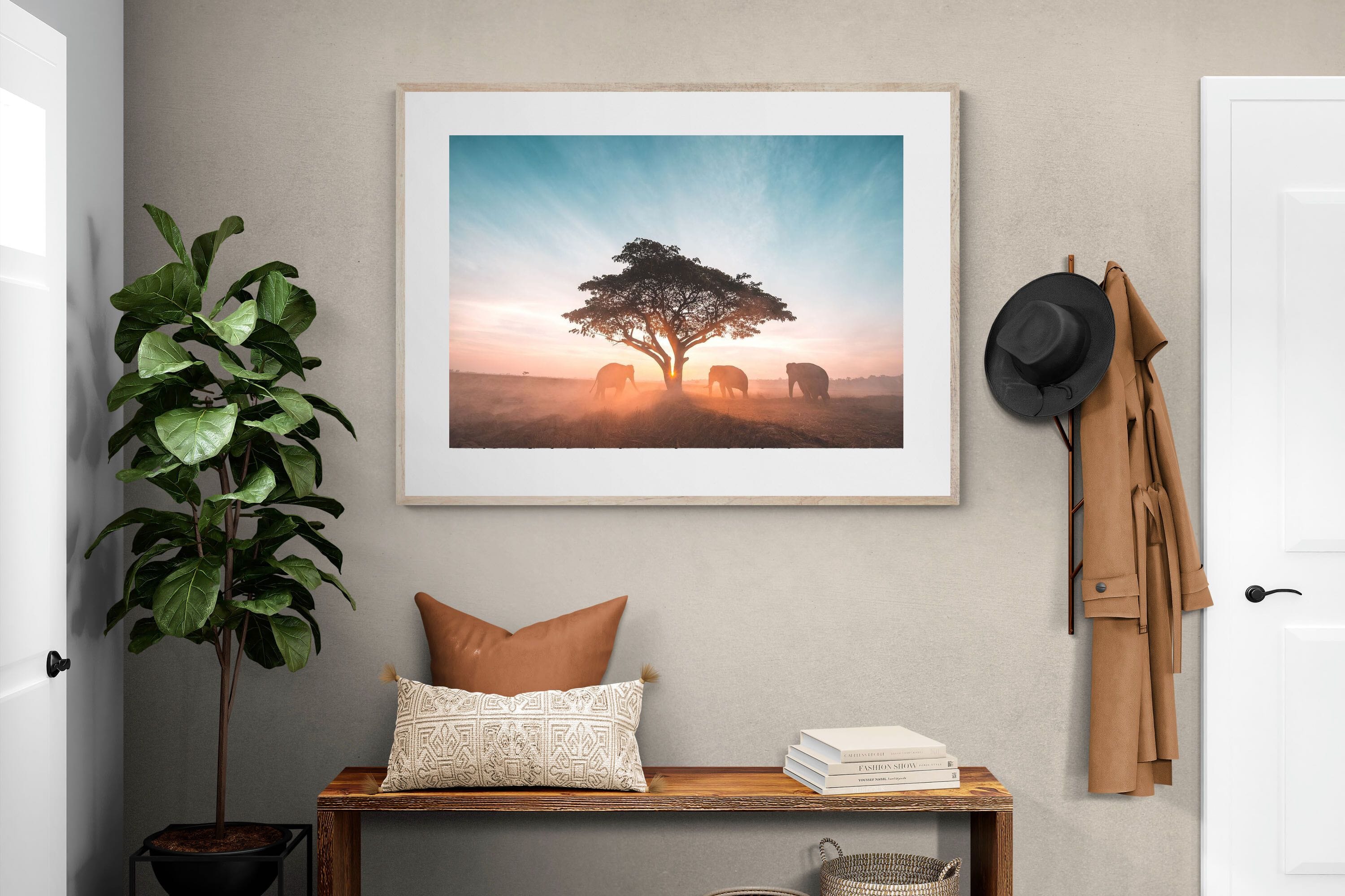 Acacia Cover-Wall_Art-120 x 90cm-Framed Print-Wood-Pixalot