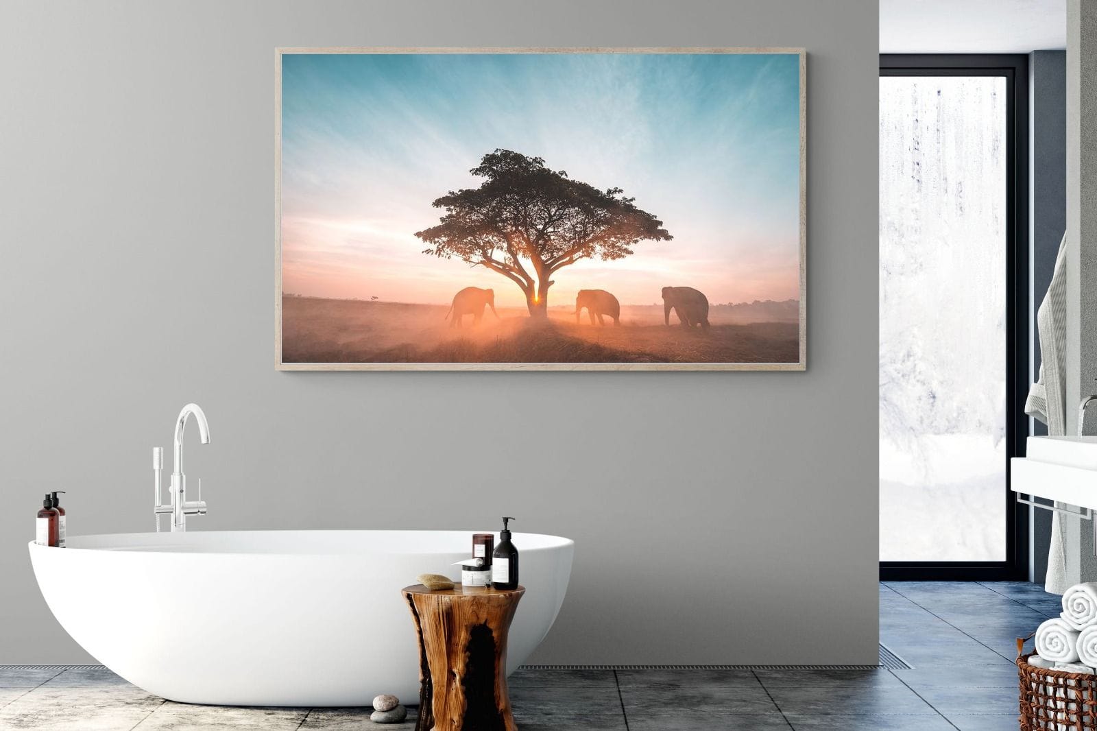 Acacia Cover-Wall_Art-180 x 110cm-Mounted Canvas-Wood-Pixalot