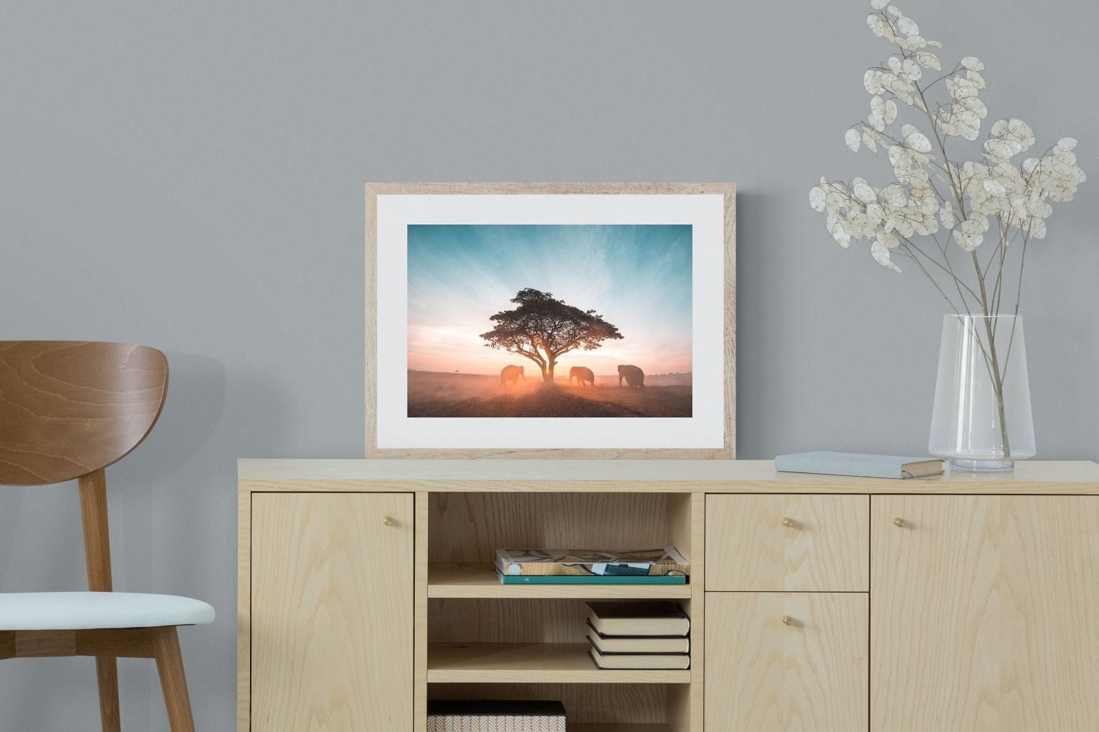 Acacia Cover-Wall_Art-60 x 45cm-Framed Print-Wood-Pixalot