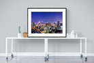 Joburg Lights-Wall_Art-120 x 90cm-Framed Print-Black-Pixalot