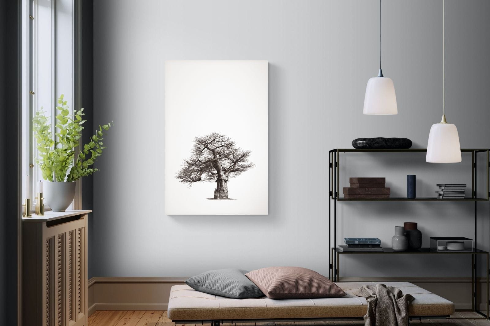 Baobab Legacy #1-Wall_Art-100 x 150cm-Mounted Canvas-No Frame-Pixalot