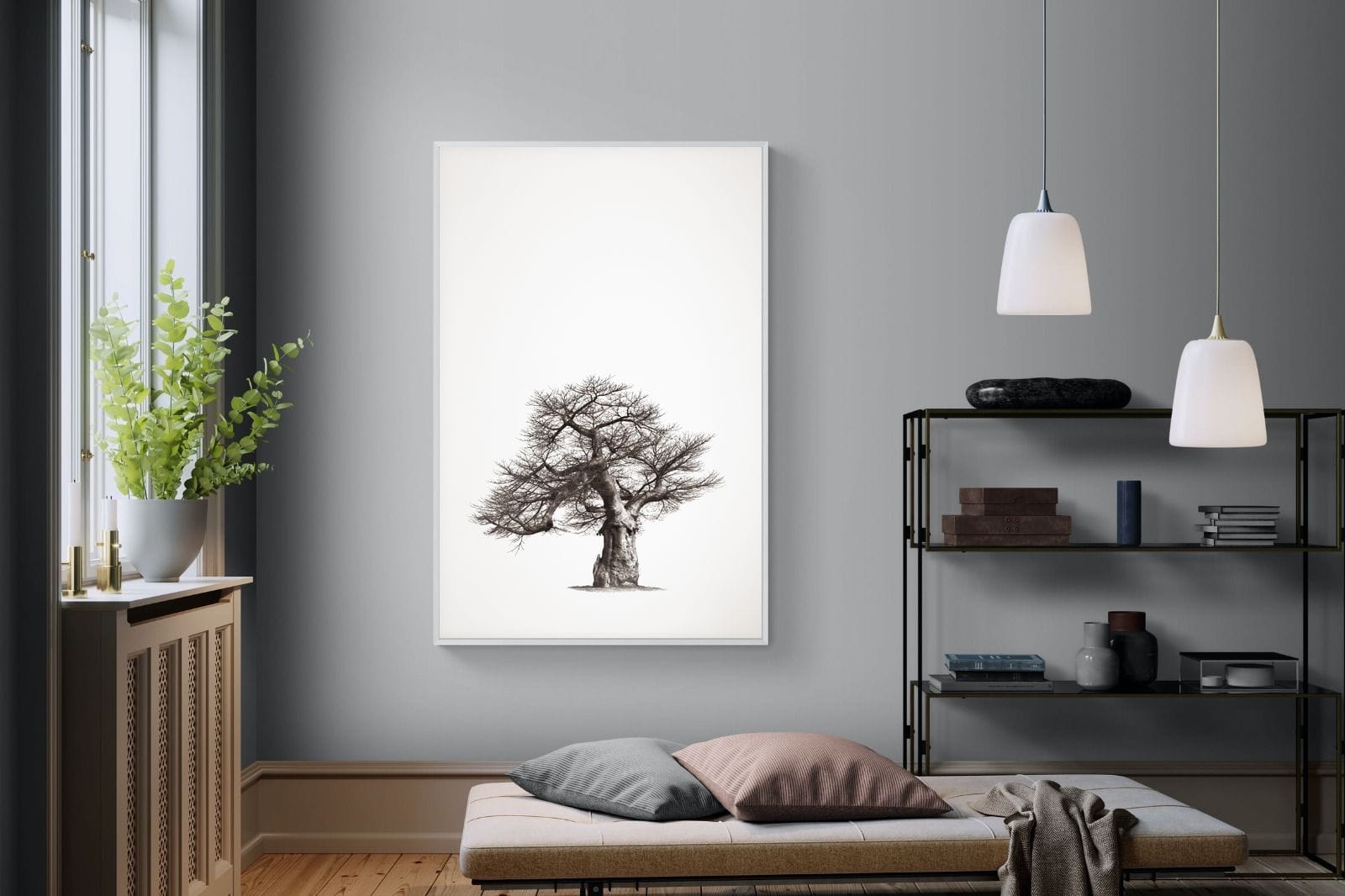 Baobab Legacy #1-Wall_Art-120 x 180cm-Mounted Canvas-White-Pixalot