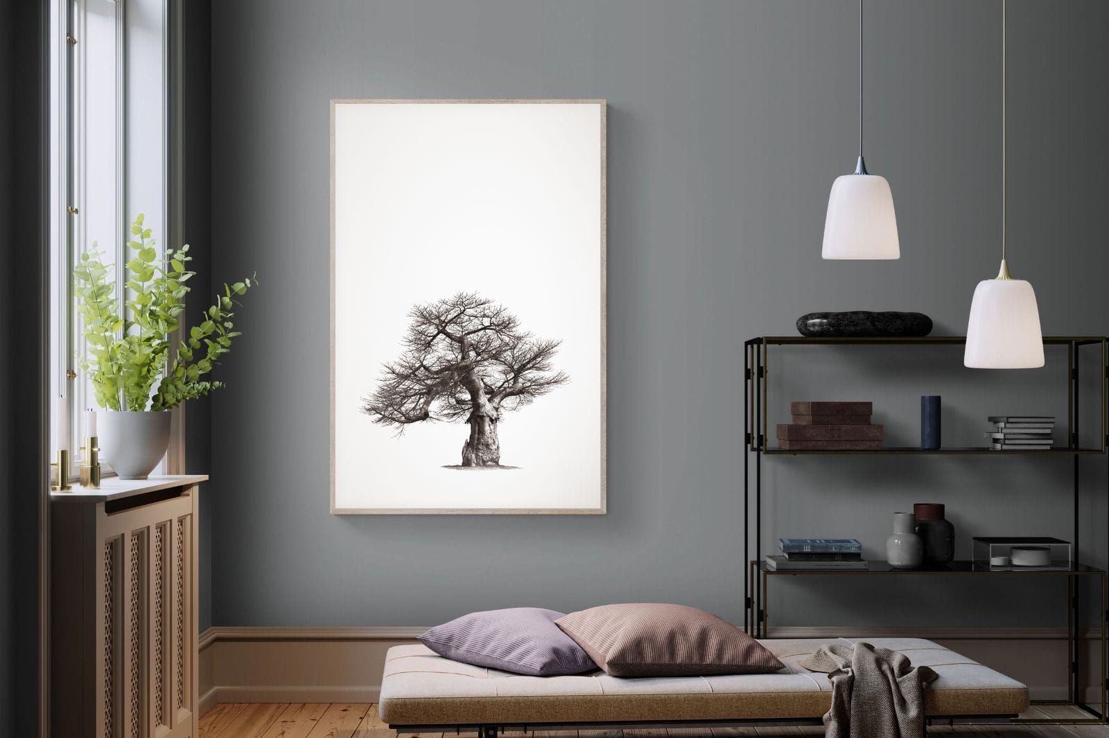 Baobab Legacy #1-Wall_Art-120 x 180cm-Mounted Canvas-Wood-Pixalot