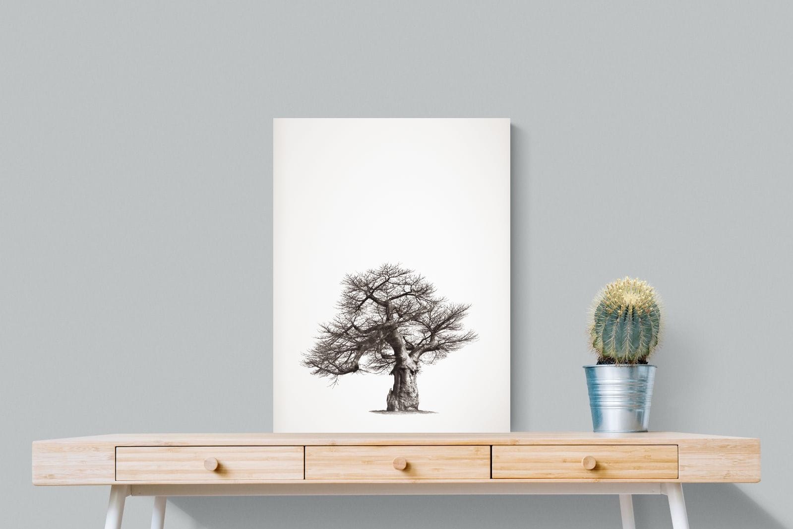 Baobab Legacy #1-Wall_Art-60 x 80cm-Mounted Canvas-No Frame-Pixalot