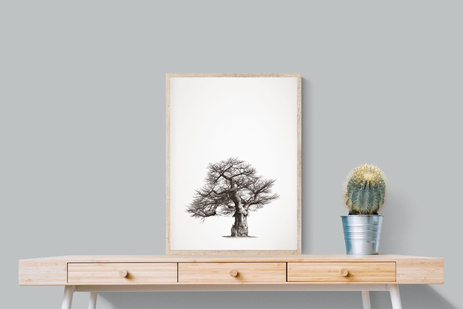 Baobab Legacy #1-Wall_Art-60 x 80cm-Mounted Canvas-Wood-Pixalot