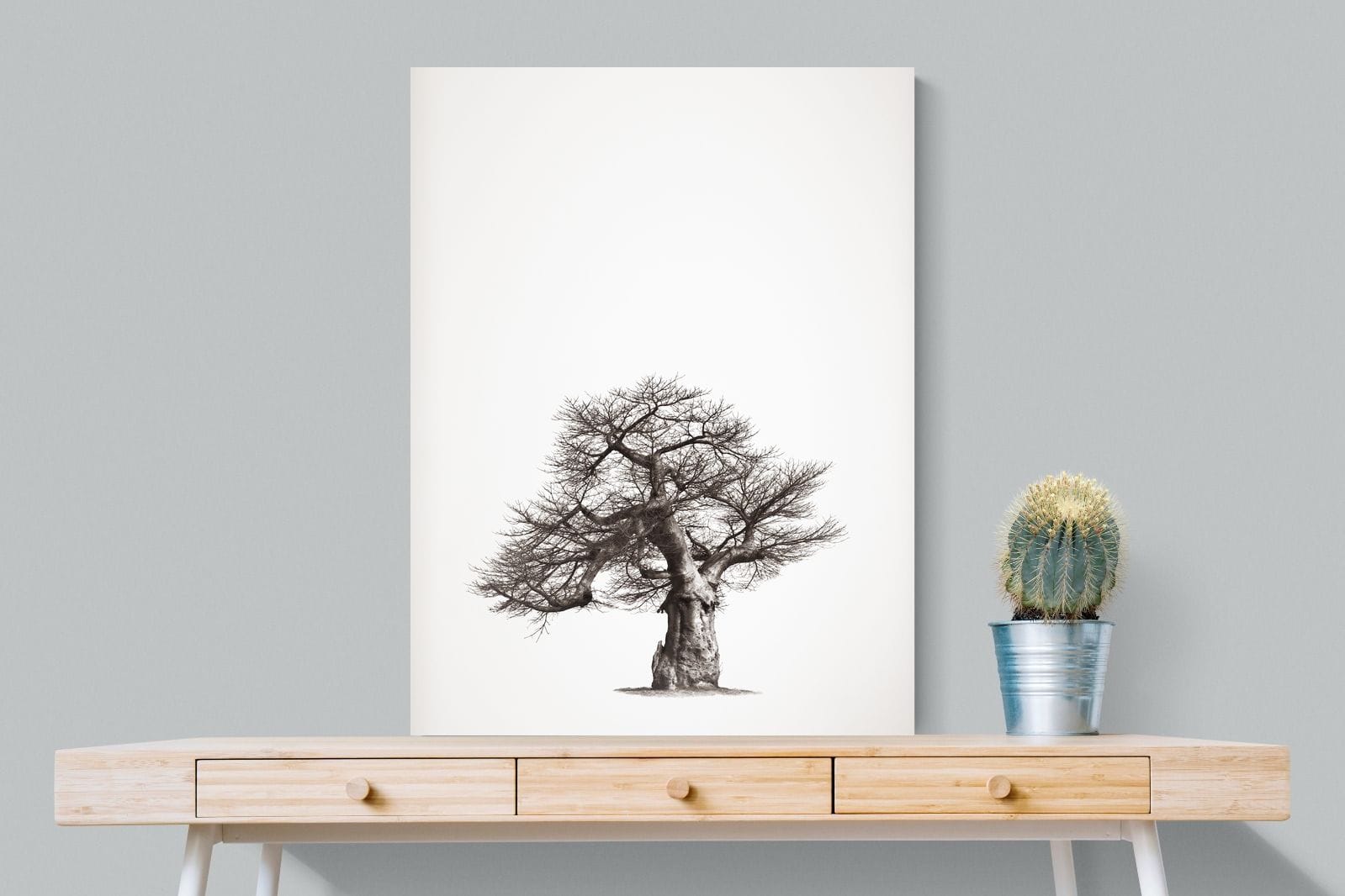 Baobab Legacy #1-Wall_Art-75 x 100cm-Mounted Canvas-No Frame-Pixalot