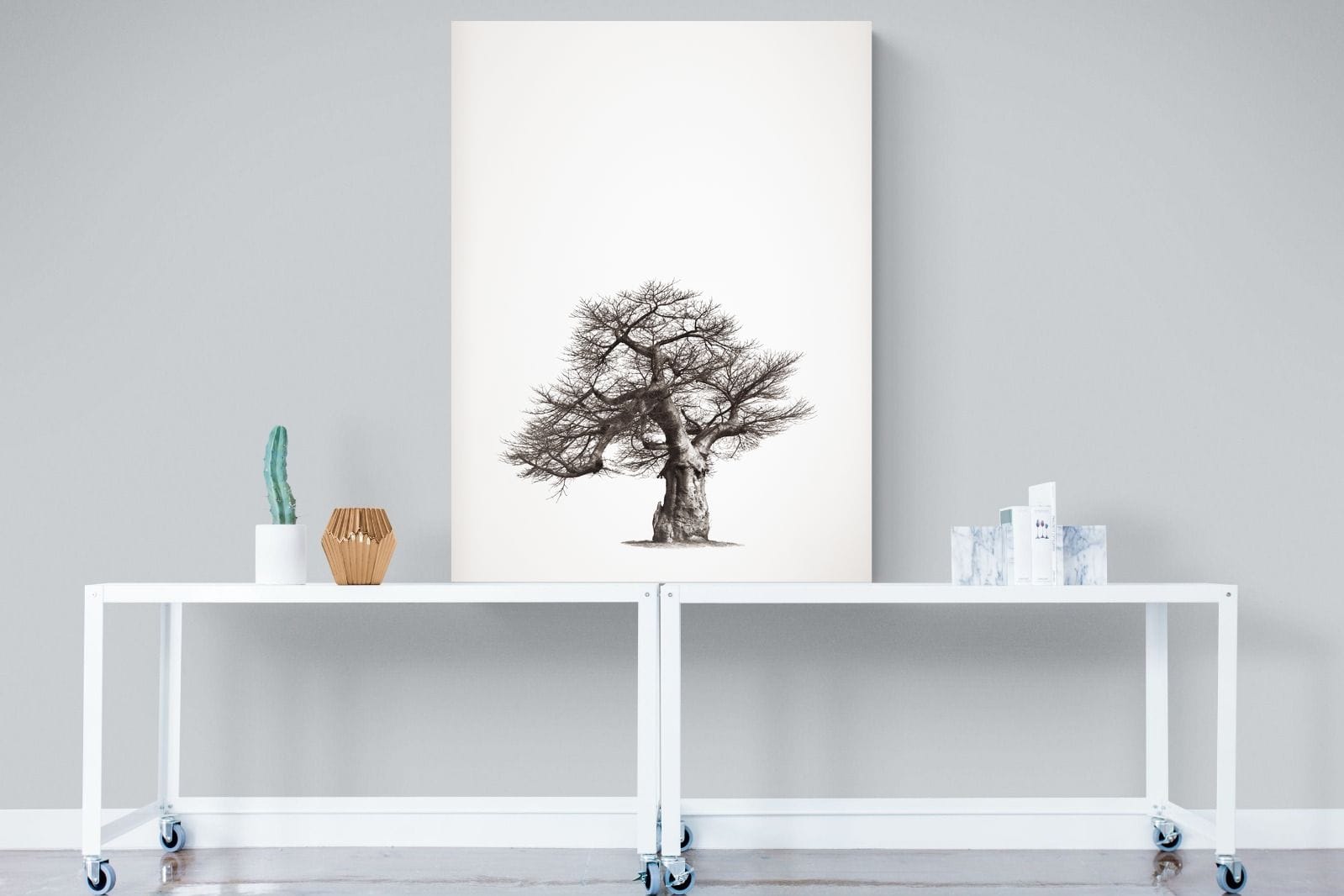 Baobab Legacy #1-Wall_Art-90 x 120cm-Mounted Canvas-No Frame-Pixalot