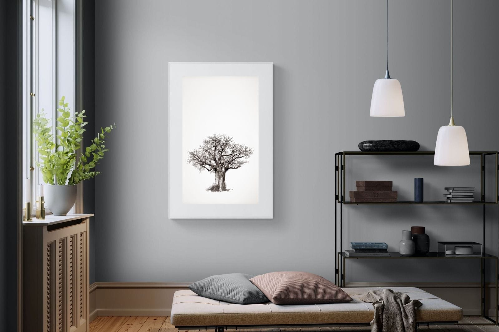 Baobab Legacy #4-Wall_Art-100 x 150cm-Framed Print-White-Pixalot