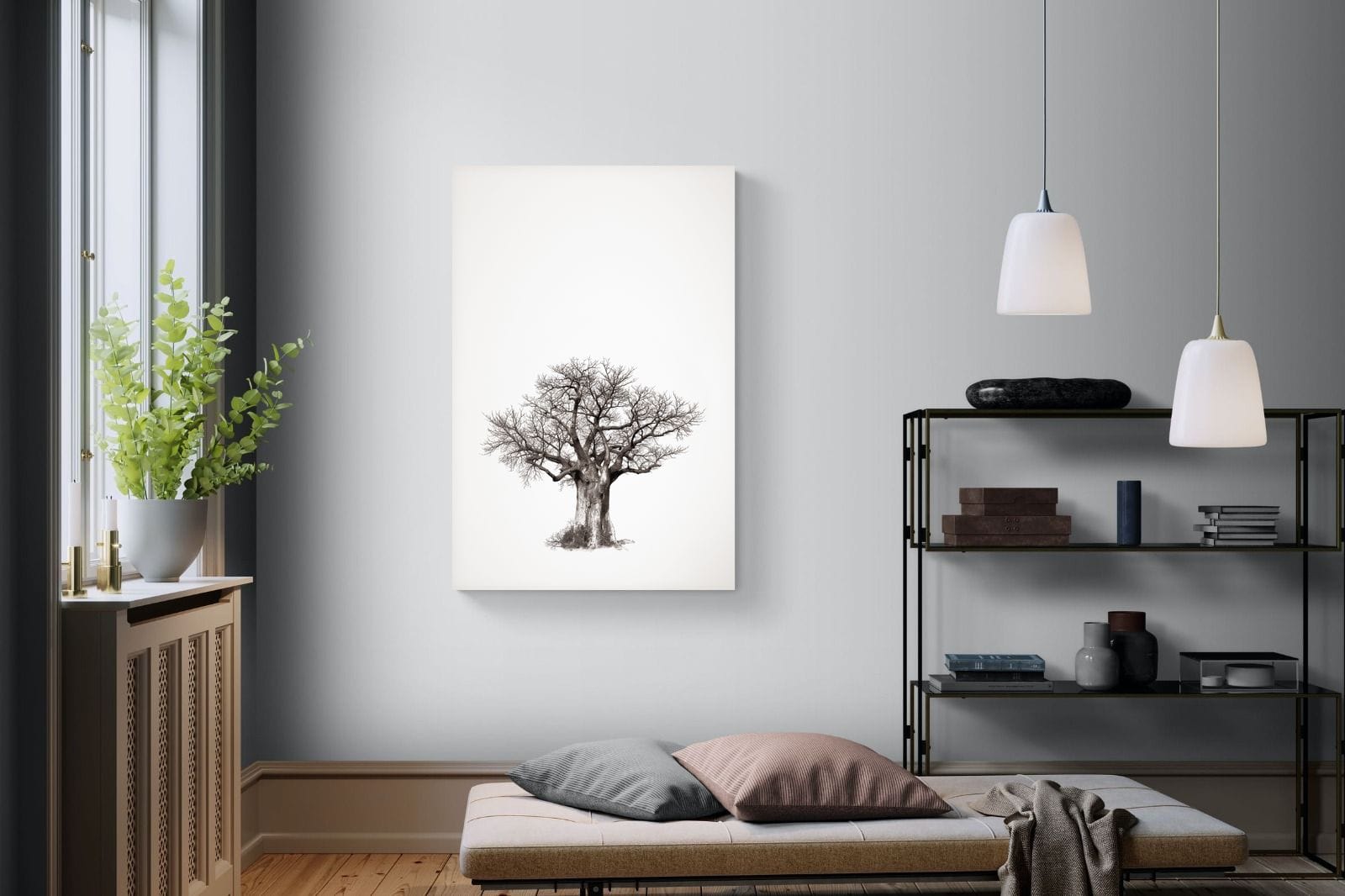 Baobab Legacy #4-Wall_Art-100 x 150cm-Mounted Canvas-No Frame-Pixalot