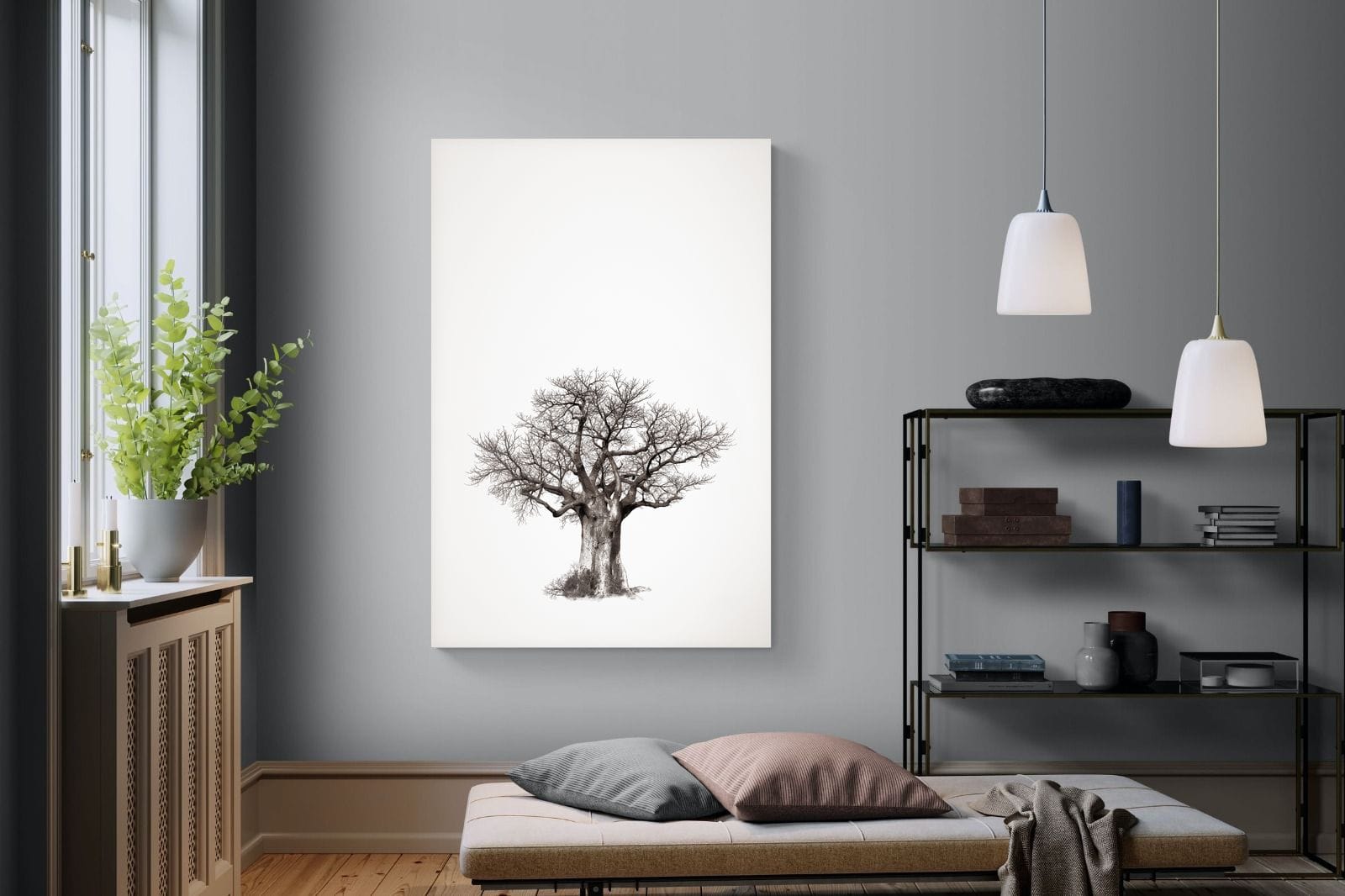 Baobab Legacy #4-Wall_Art-120 x 180cm-Mounted Canvas-No Frame-Pixalot