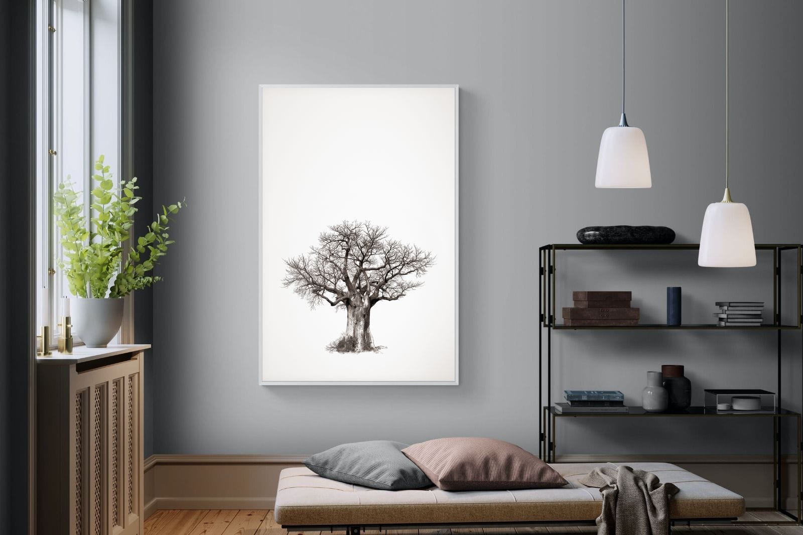 Baobab Legacy #4-Wall_Art-120 x 180cm-Mounted Canvas-White-Pixalot