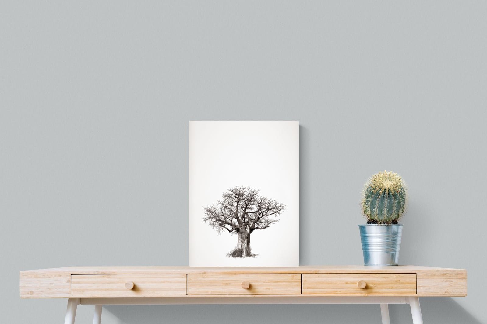 Baobab Legacy #4-Wall_Art-45 x 60cm-Mounted Canvas-No Frame-Pixalot