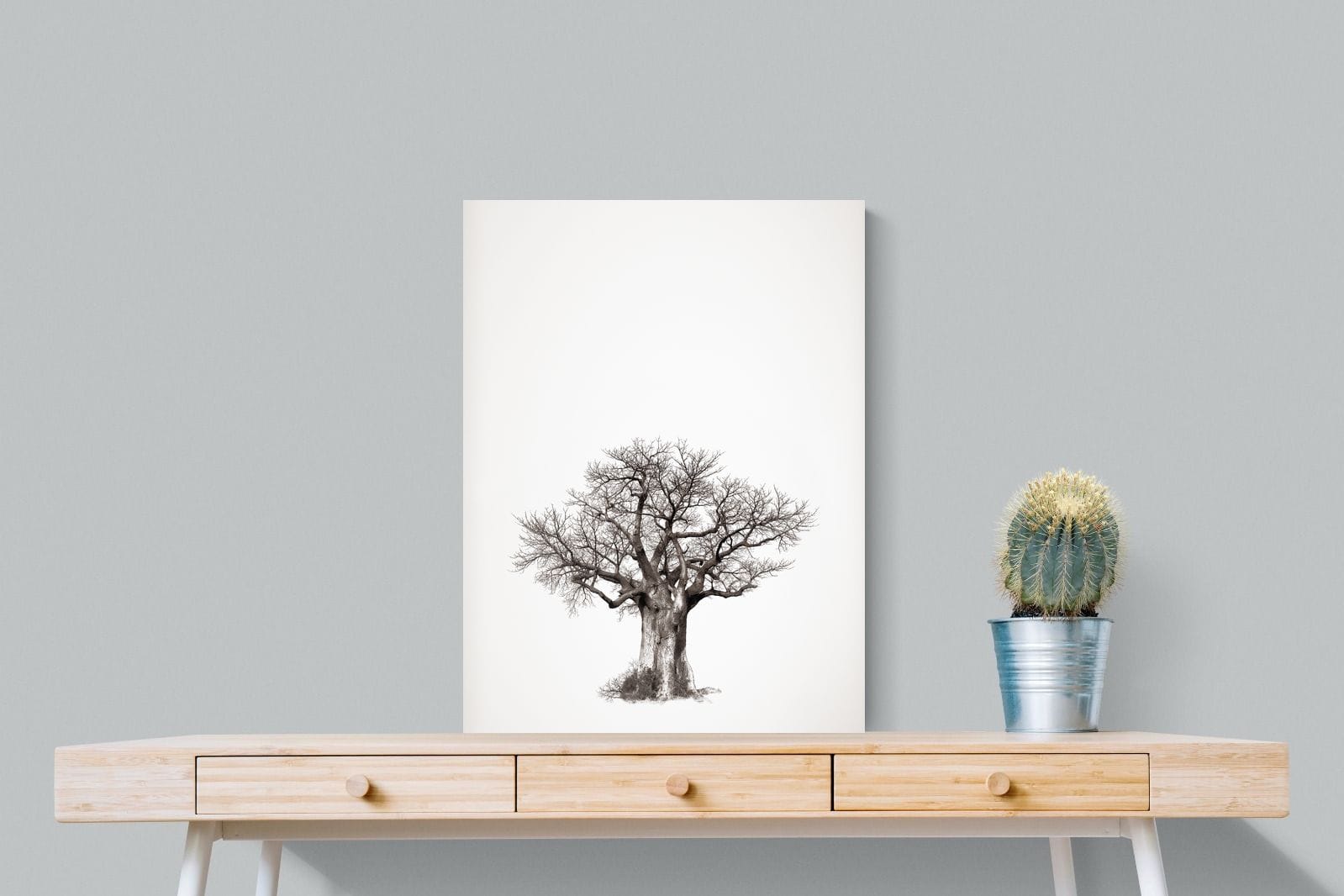 Baobab Legacy #4-Wall_Art-60 x 80cm-Mounted Canvas-No Frame-Pixalot