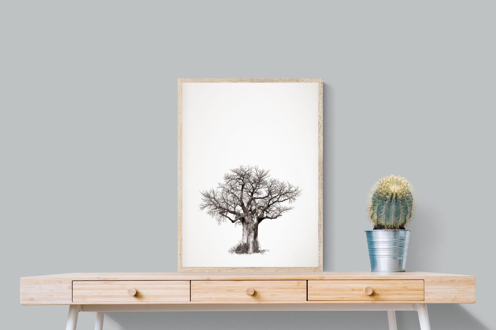 Baobab Legacy #4-Wall_Art-60 x 80cm-Mounted Canvas-Wood-Pixalot