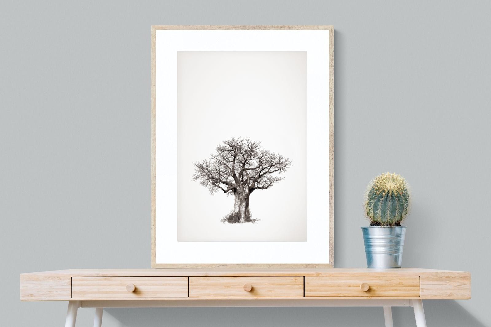 Baobab Legacy #4-Wall_Art-75 x 100cm-Framed Print-Wood-Pixalot