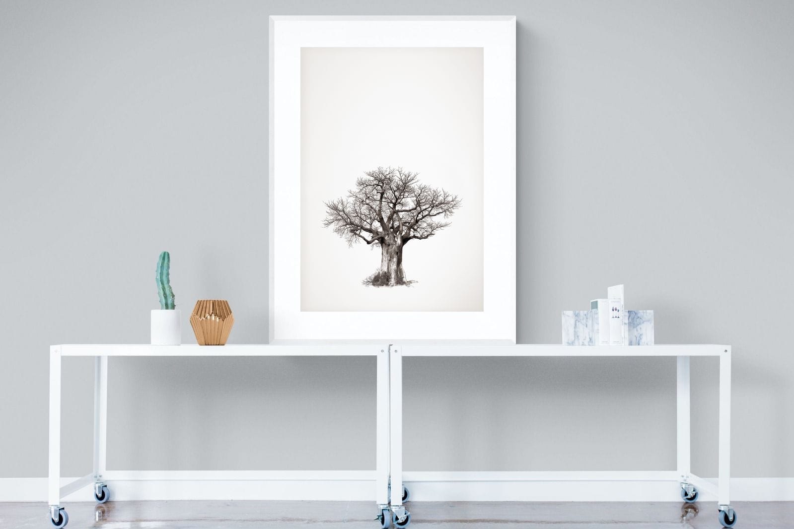 Baobab Legacy #4-Wall_Art-90 x 120cm-Framed Print-White-Pixalot
