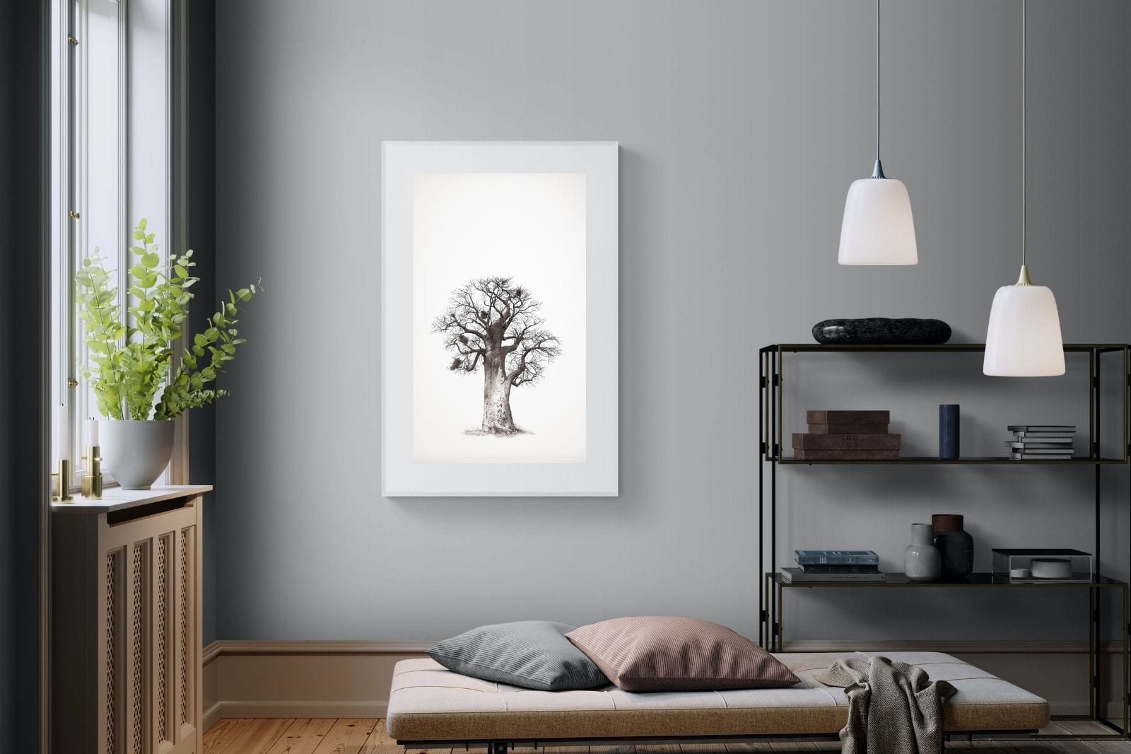 Baobab Legacy #5-Wall_Art-100 x 150cm-Framed Print-White-Pixalot