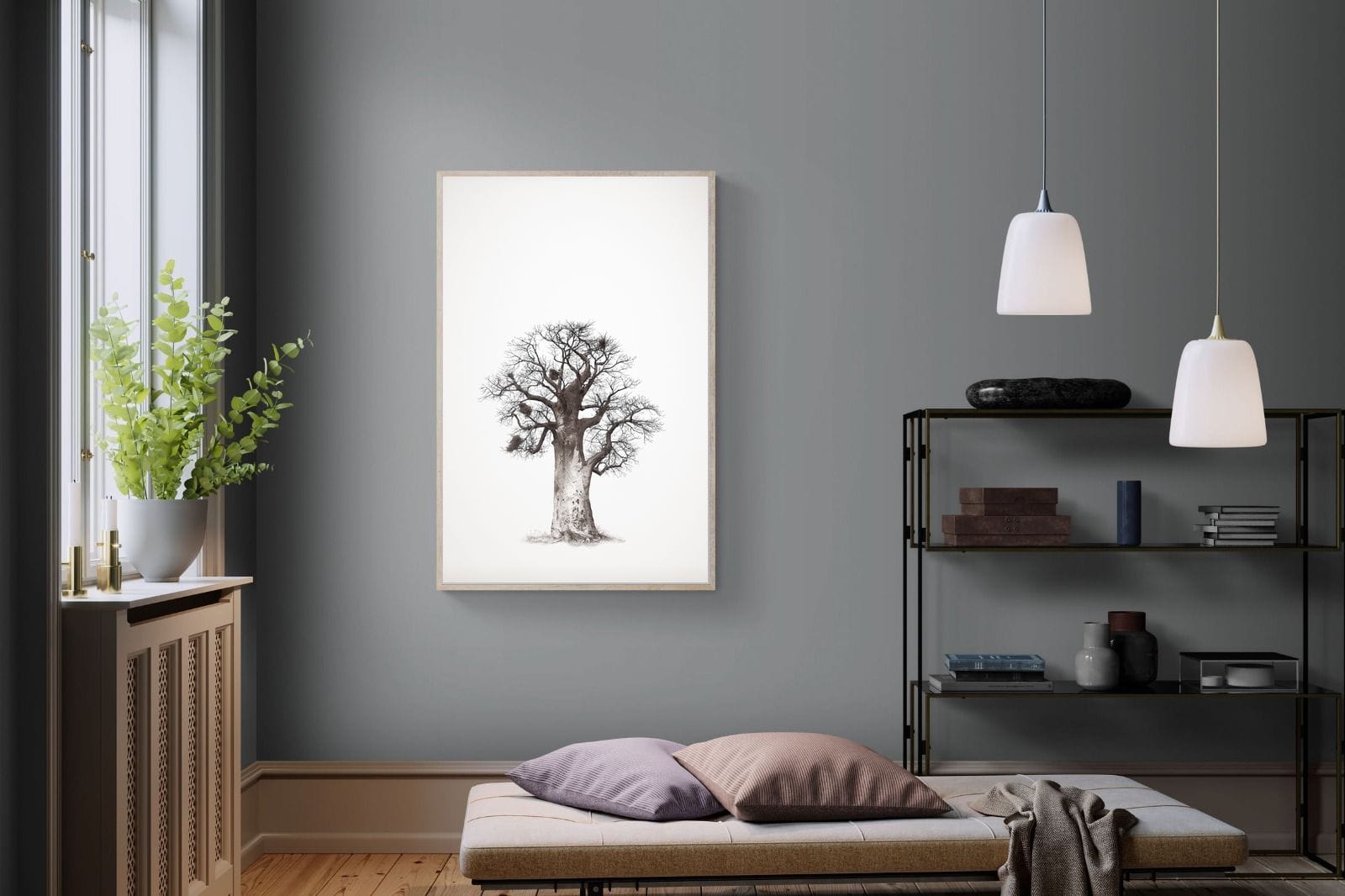 Baobab Legacy #5-Wall_Art-100 x 150cm-Mounted Canvas-Wood-Pixalot