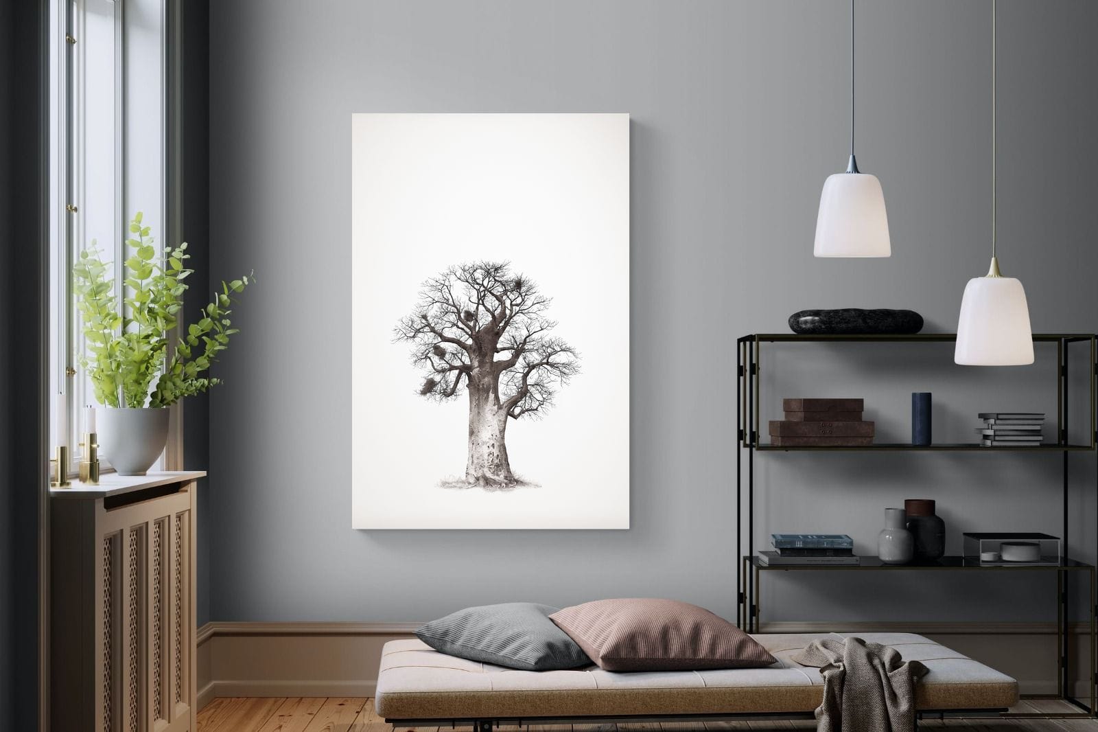Baobab Legacy #5-Wall_Art-120 x 180cm-Mounted Canvas-No Frame-Pixalot