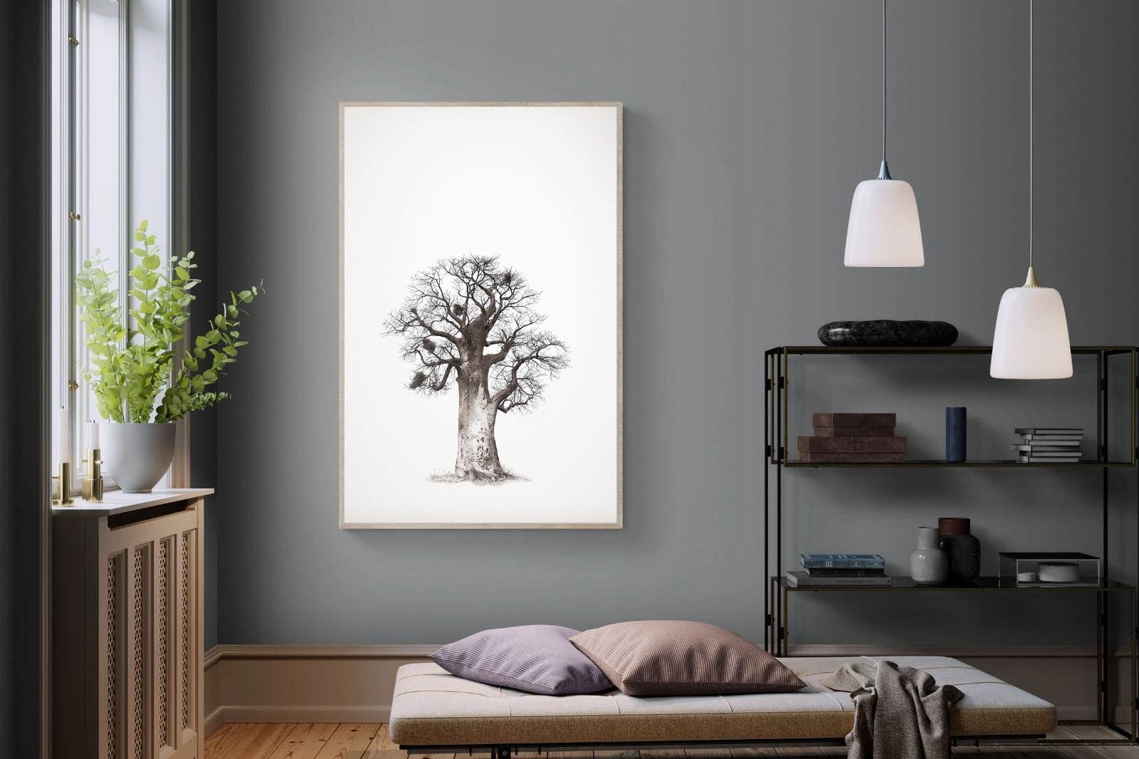 Baobab Legacy #5-Wall_Art-120 x 180cm-Mounted Canvas-Wood-Pixalot