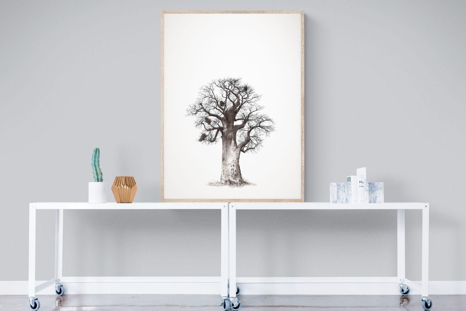 Baobab Legacy #5-Wall_Art-90 x 120cm-Mounted Canvas-Wood-Pixalot