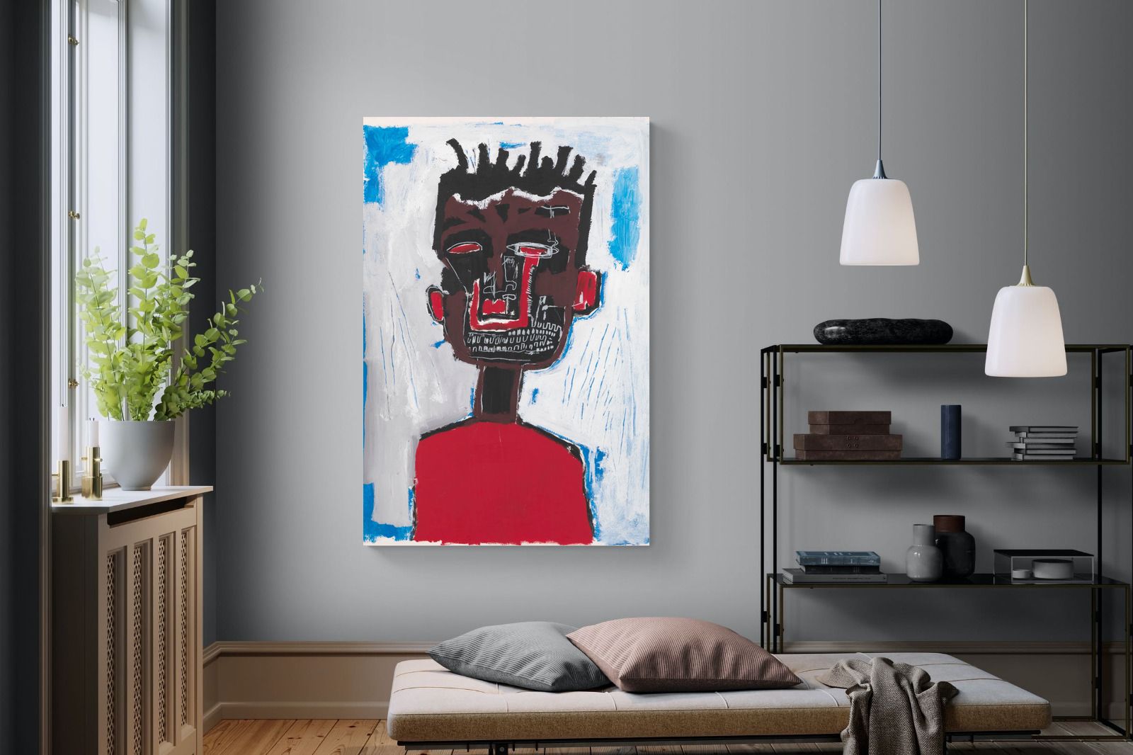 Pixalot Basquiat Self-Portrait