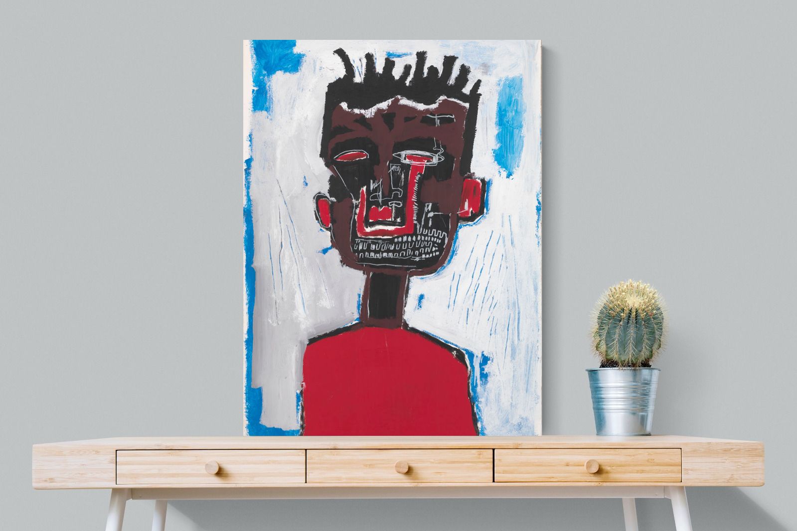 Pixalot Basquiat Self-Portrait