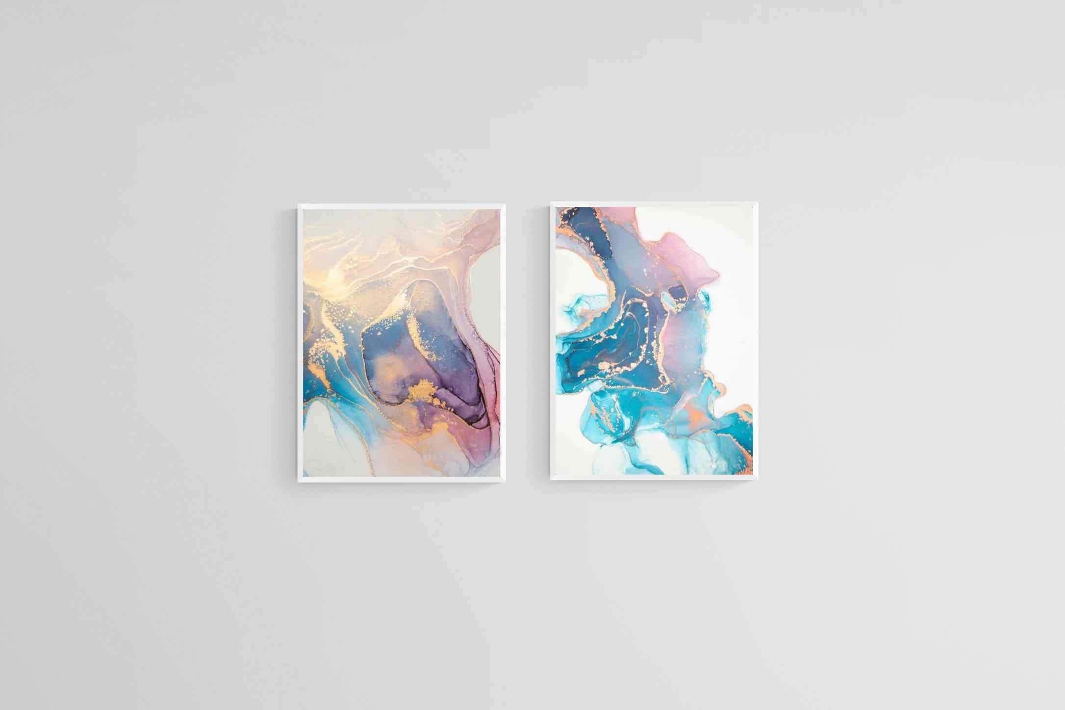 Blush Set-Wall_Art-45 x 60cm (x2)-Mounted Canvas-White-Pixalot