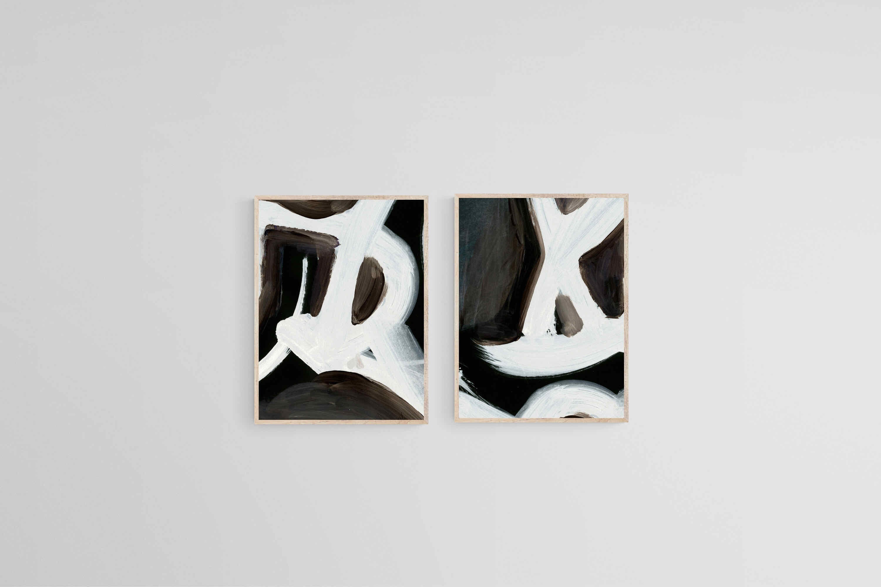 Bones Set-Wall_Art-45 x 60cm (x2)-Mounted Canvas-Wood-Pixalot
