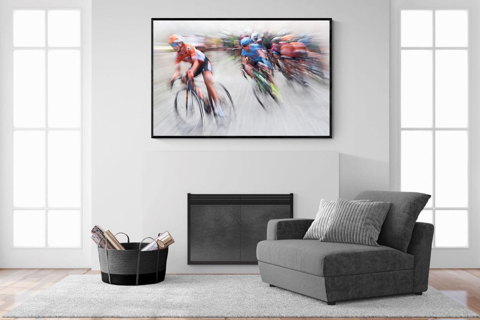 Breakaway-Wall_Art-150 x 100cm-Mounted Canvas-Black-Pixalot