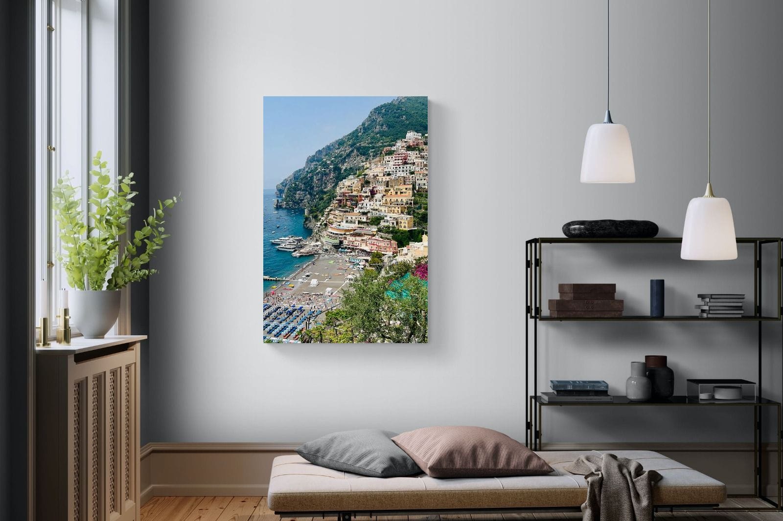 Capri-Wall_Art-100 x 150cm-Mounted Canvas-No Frame-Pixalot