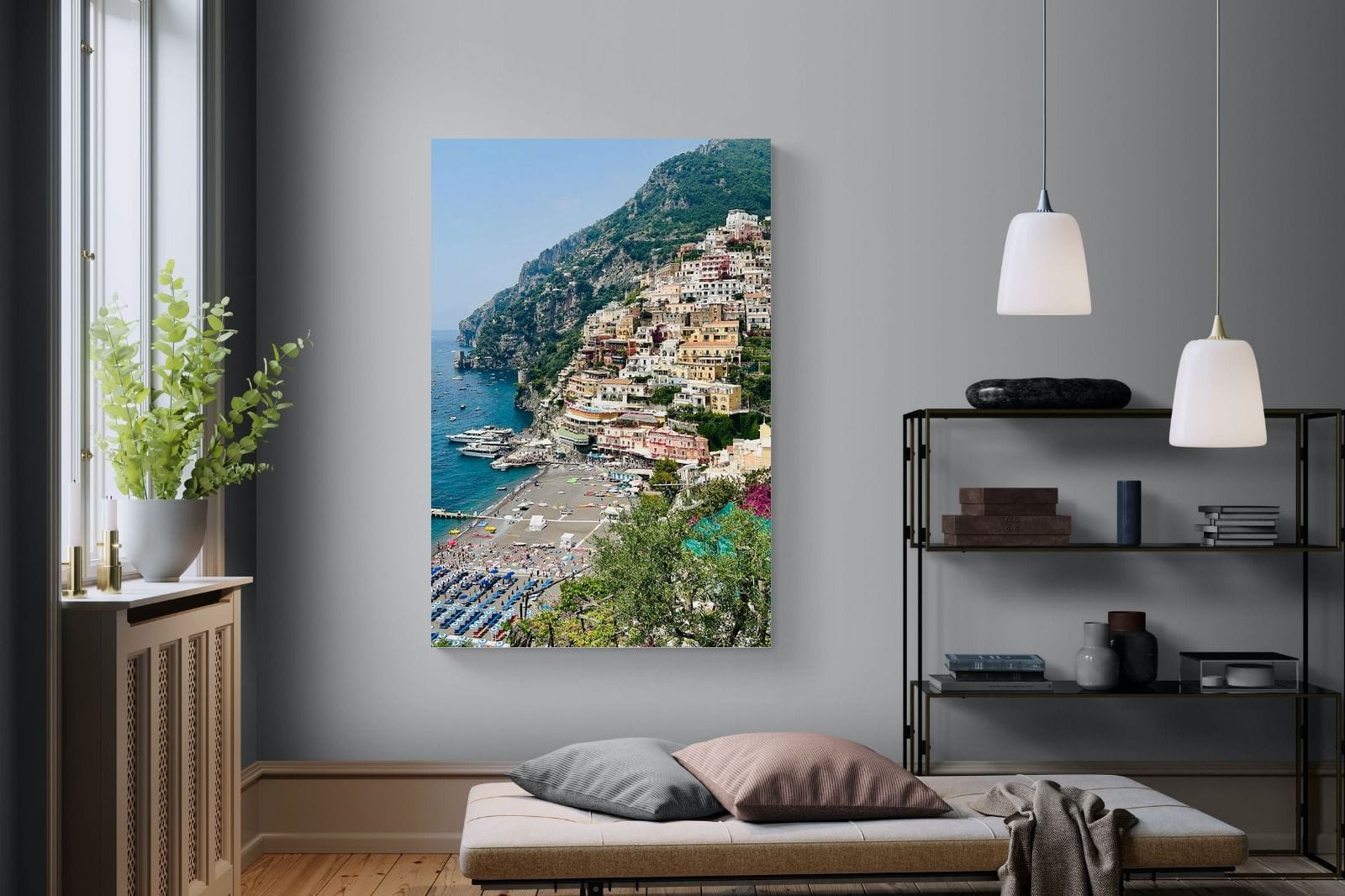 Capri-Wall_Art-120 x 180cm-Mounted Canvas-No Frame-Pixalot
