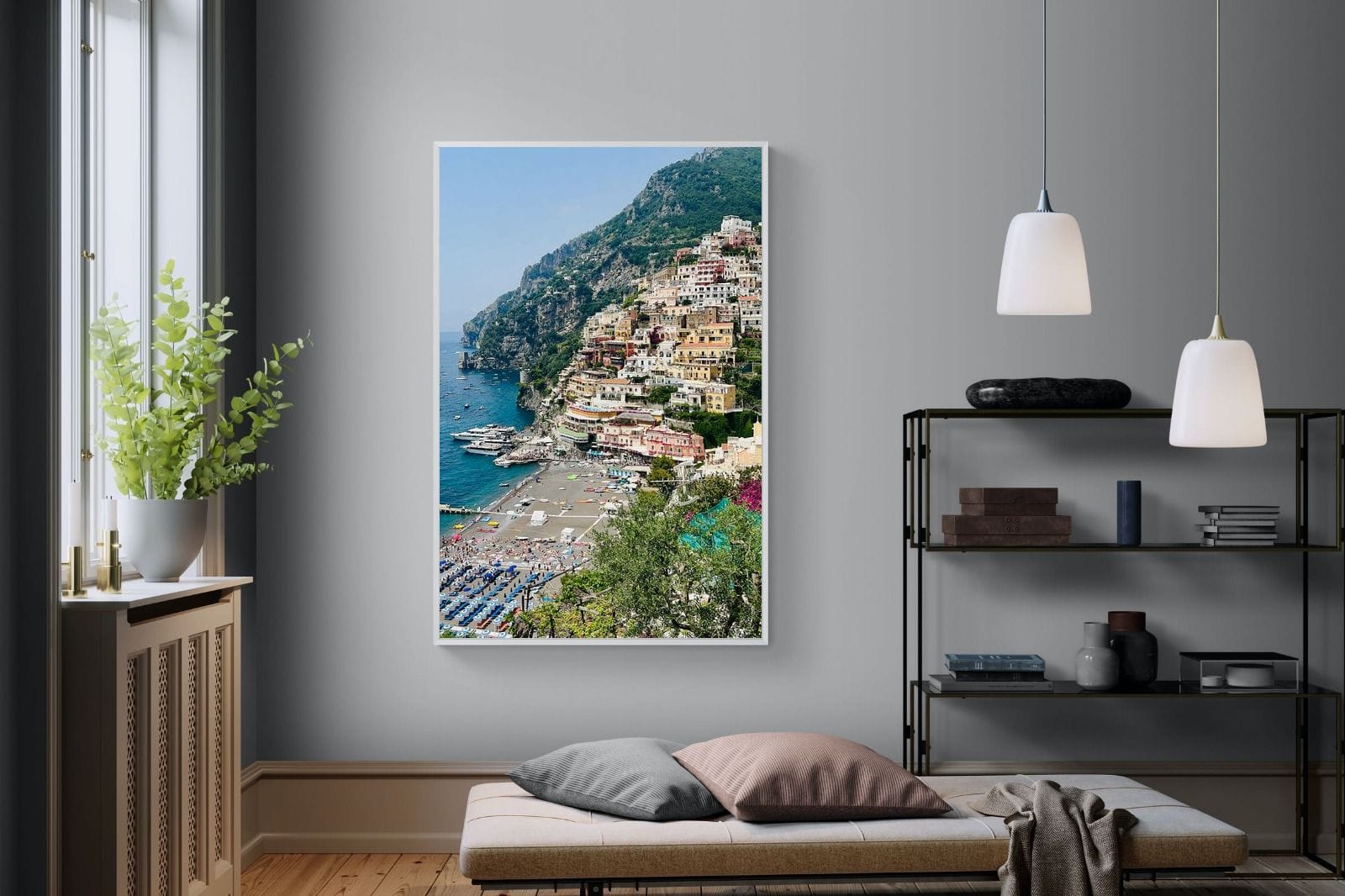 Capri-Wall_Art-120 x 180cm-Mounted Canvas-White-Pixalot