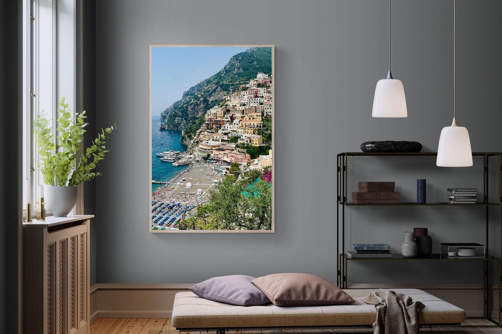 Capri-Wall_Art-120 x 180cm-Mounted Canvas-Wood-Pixalot