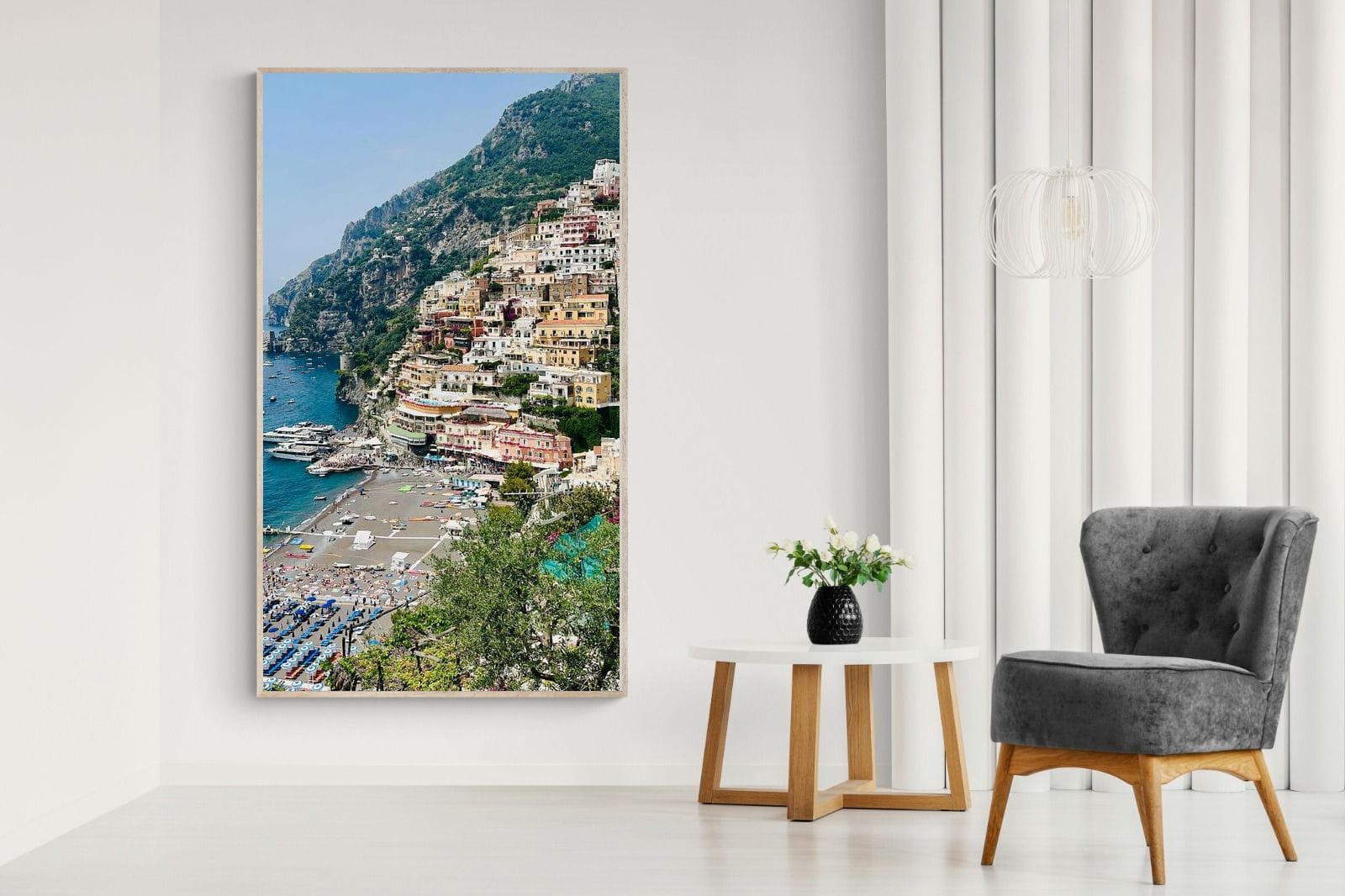 Capri-Wall_Art-130 x 220cm-Mounted Canvas-Wood-Pixalot