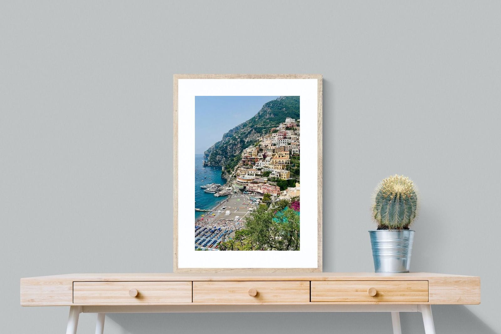 Capri-Wall_Art-60 x 80cm-Framed Print-Wood-Pixalot