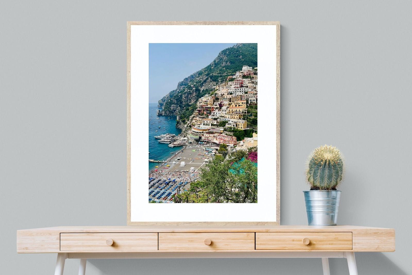 Capri-Wall_Art-75 x 100cm-Framed Print-Wood-Pixalot