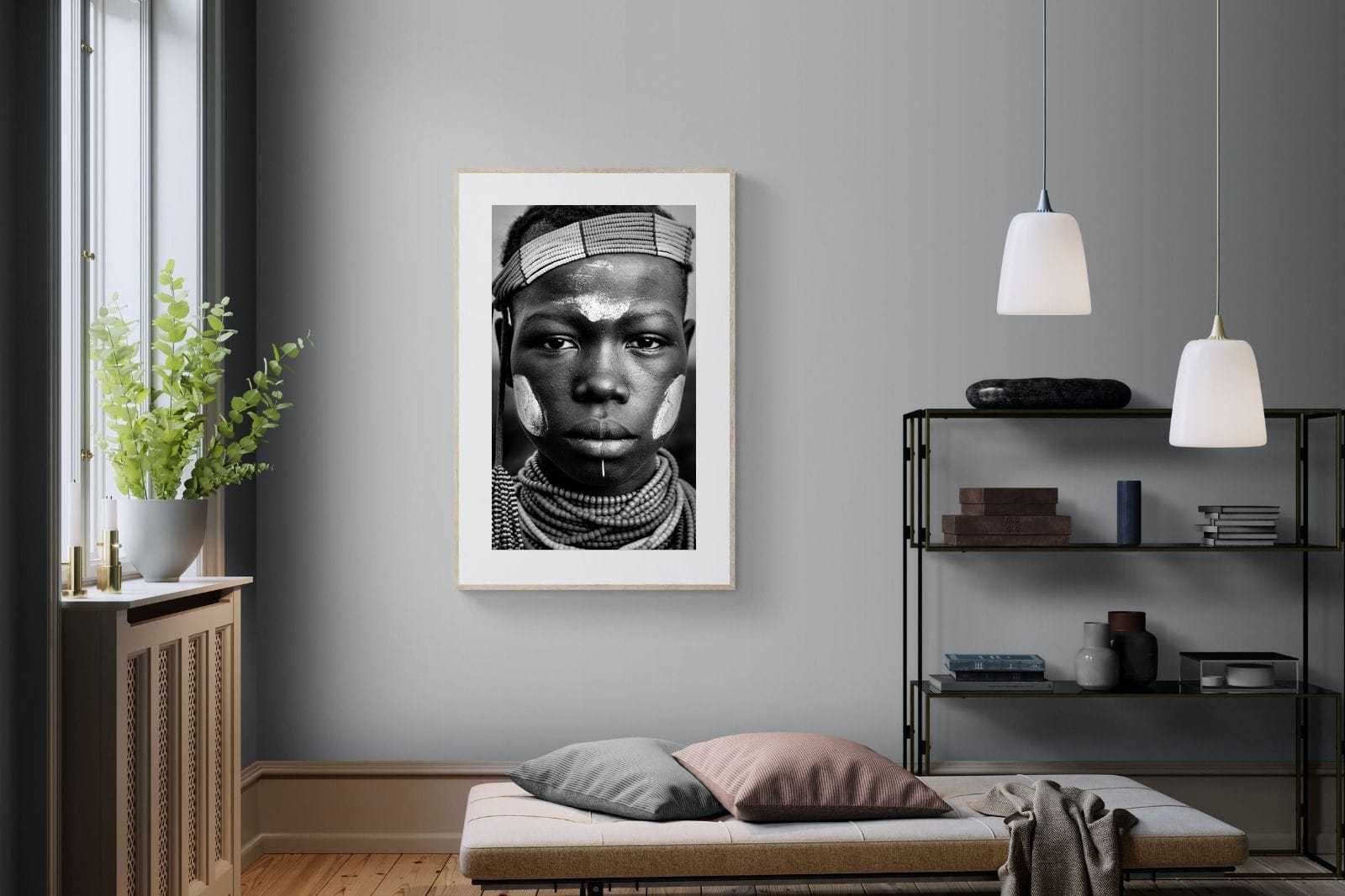 Caro Girl-Wall_Art-100 x 150cm-Framed Print-Wood-Pixalot