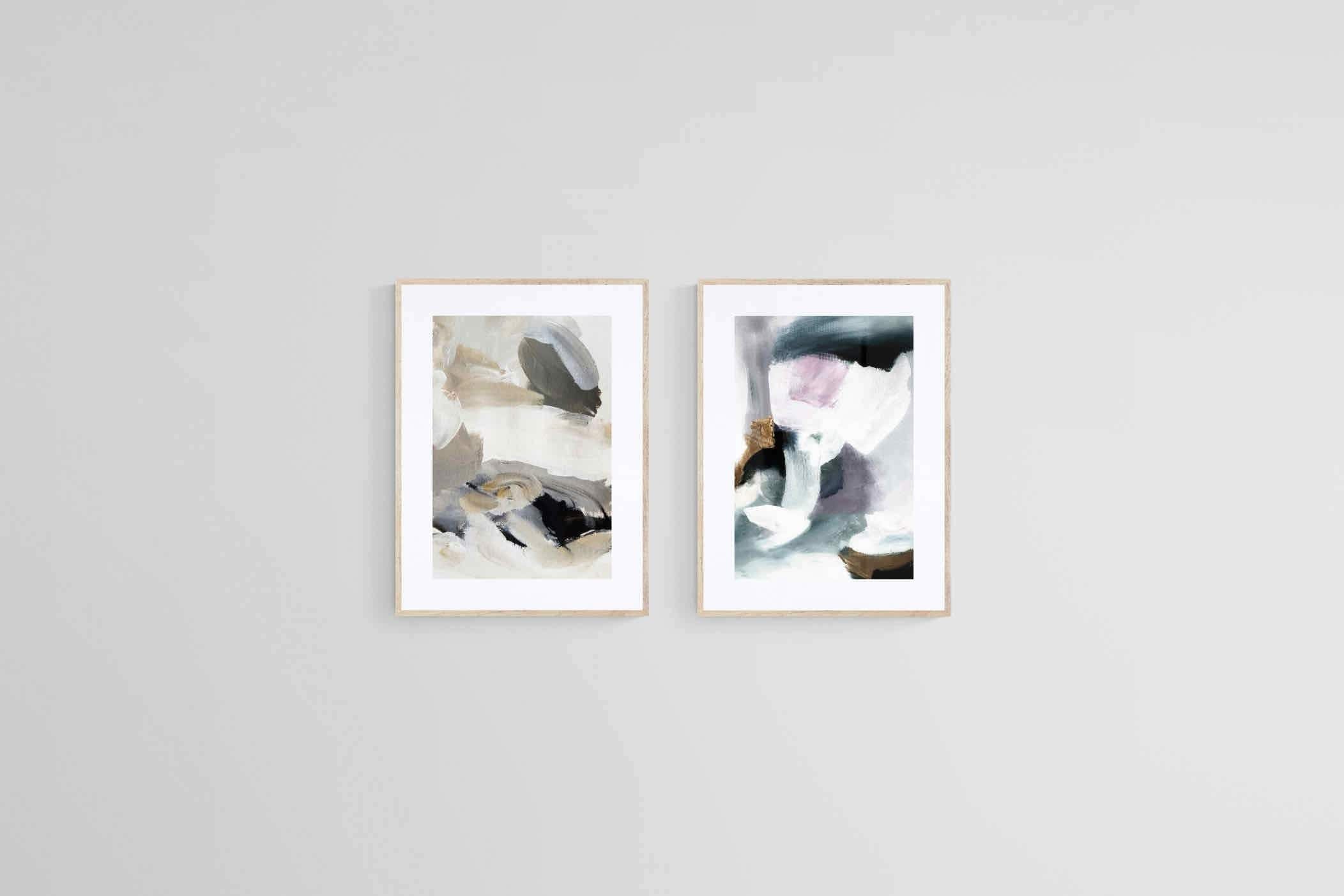 Changing Seasons Set-Wall_Art-45 x 60cm (x2)-Framed Print-Wood-Pixalot