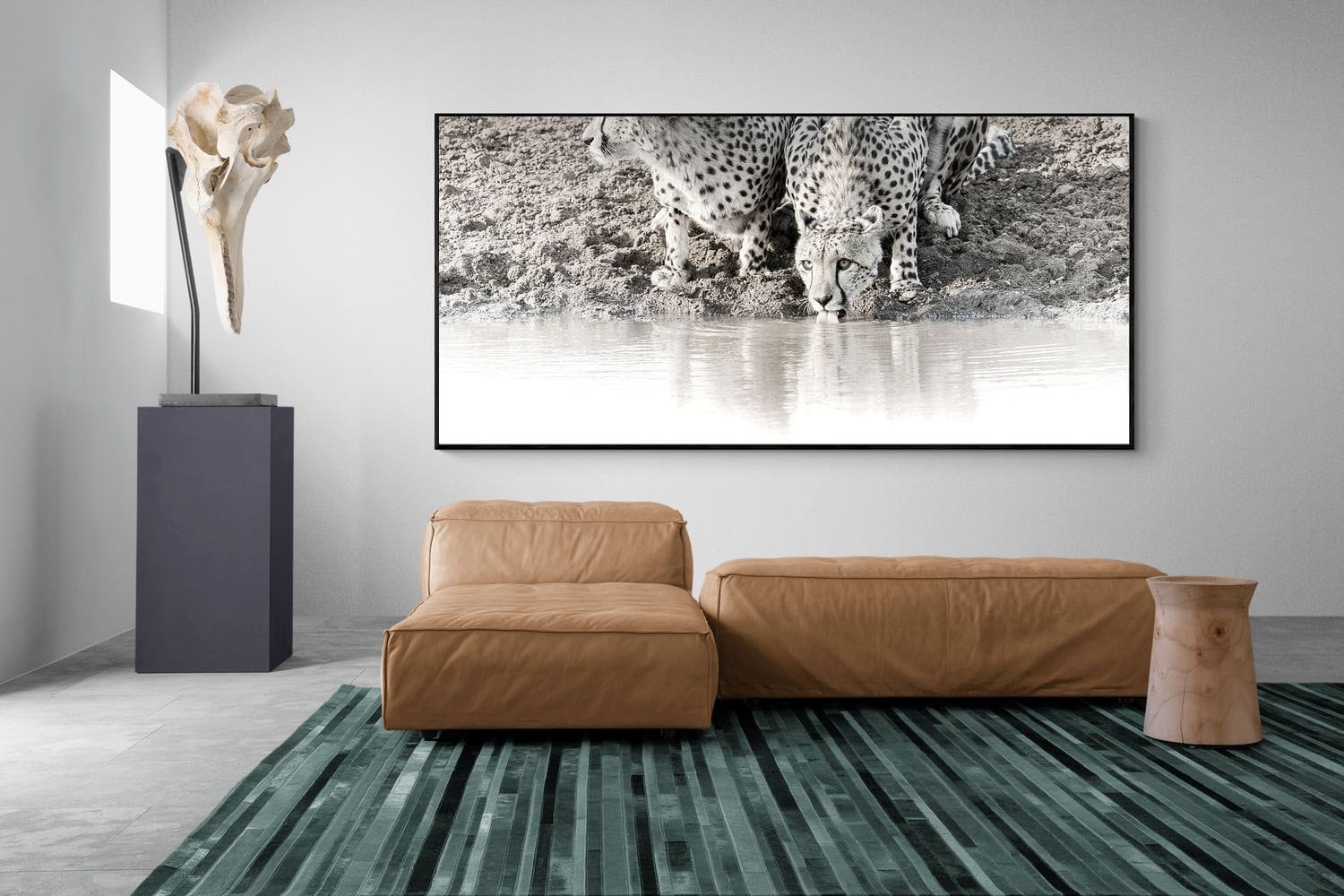 Cheetah Sisters-Wall_Art-Pixalot
