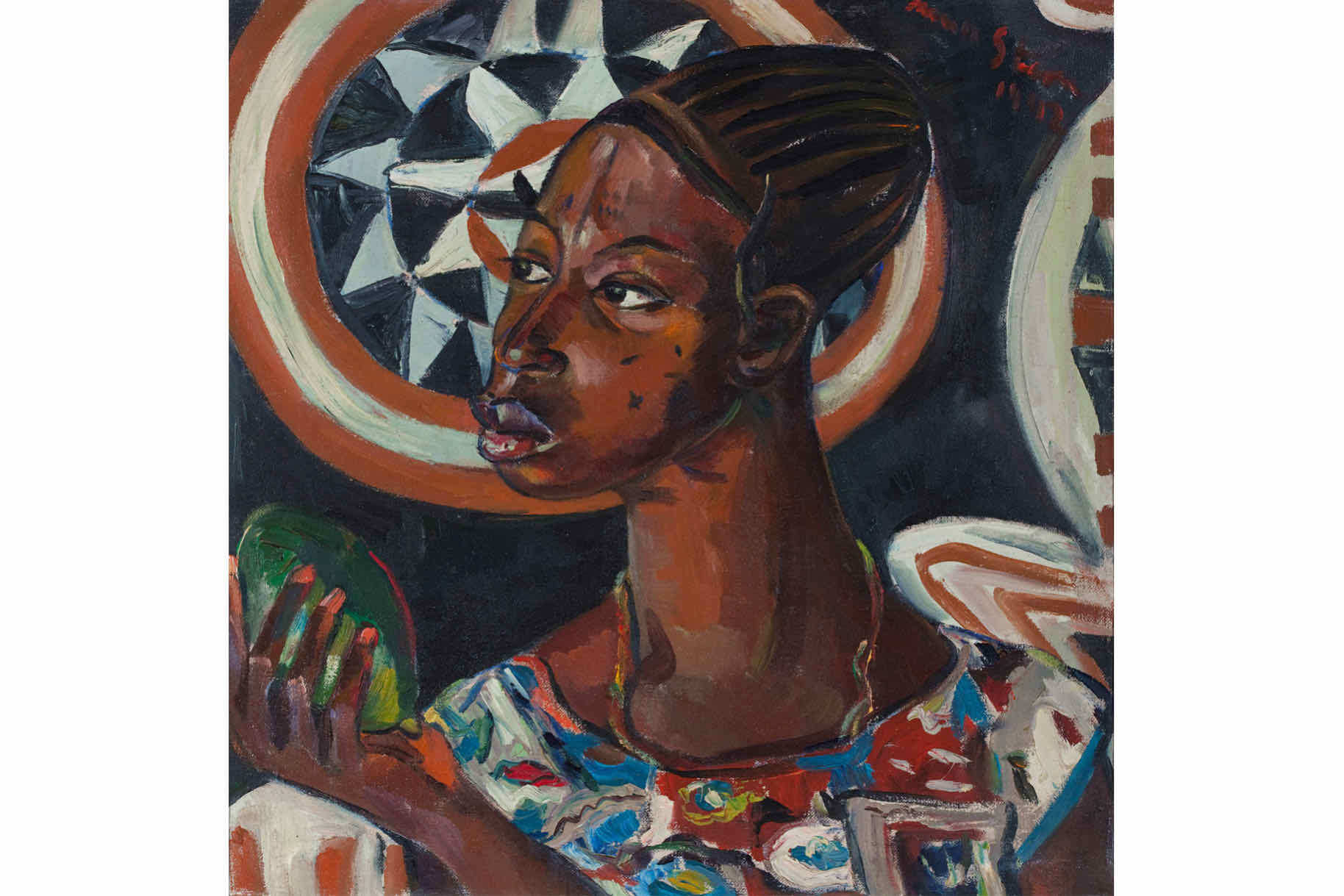 Congolese Woman-Wall_Art-Pixalot