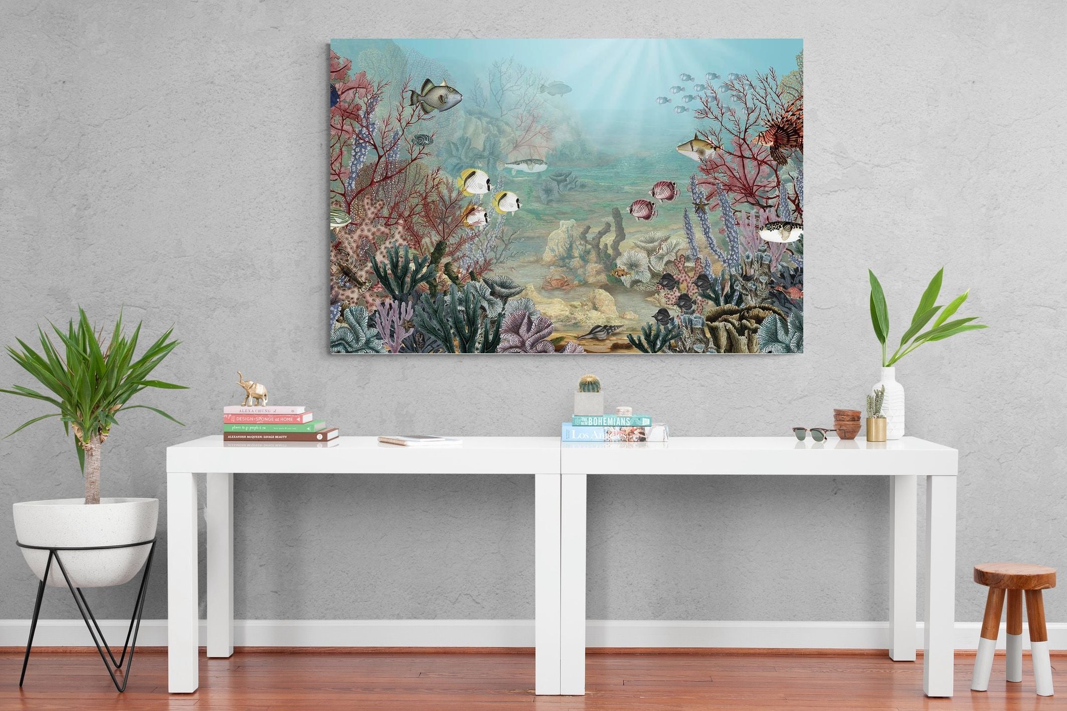 Coral Creatures ⭐️ Canvas | Framed | Wallpaper