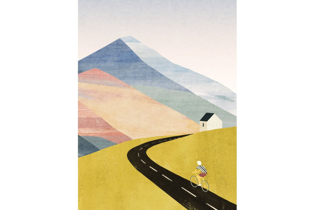 Cycling Home-Wall_Art-Pixalot