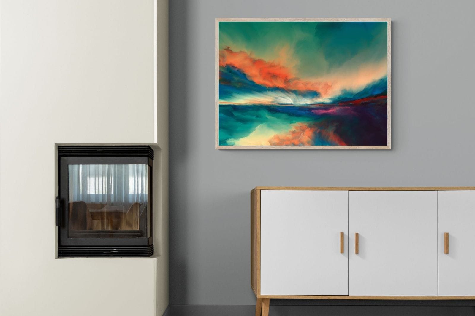 Dawn of Time-Wall_Art-100 x 75cm-Mounted Canvas-Wood-Pixalot
