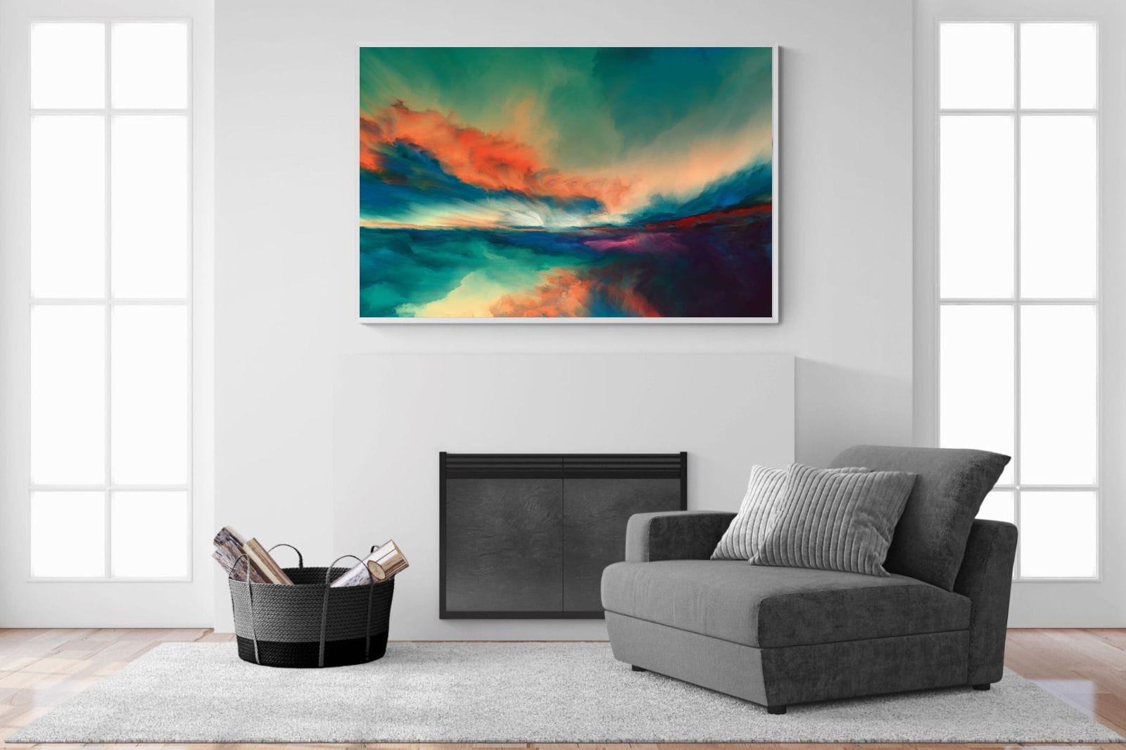 Dawn of Time-Wall_Art-150 x 100cm-Mounted Canvas-White-Pixalot