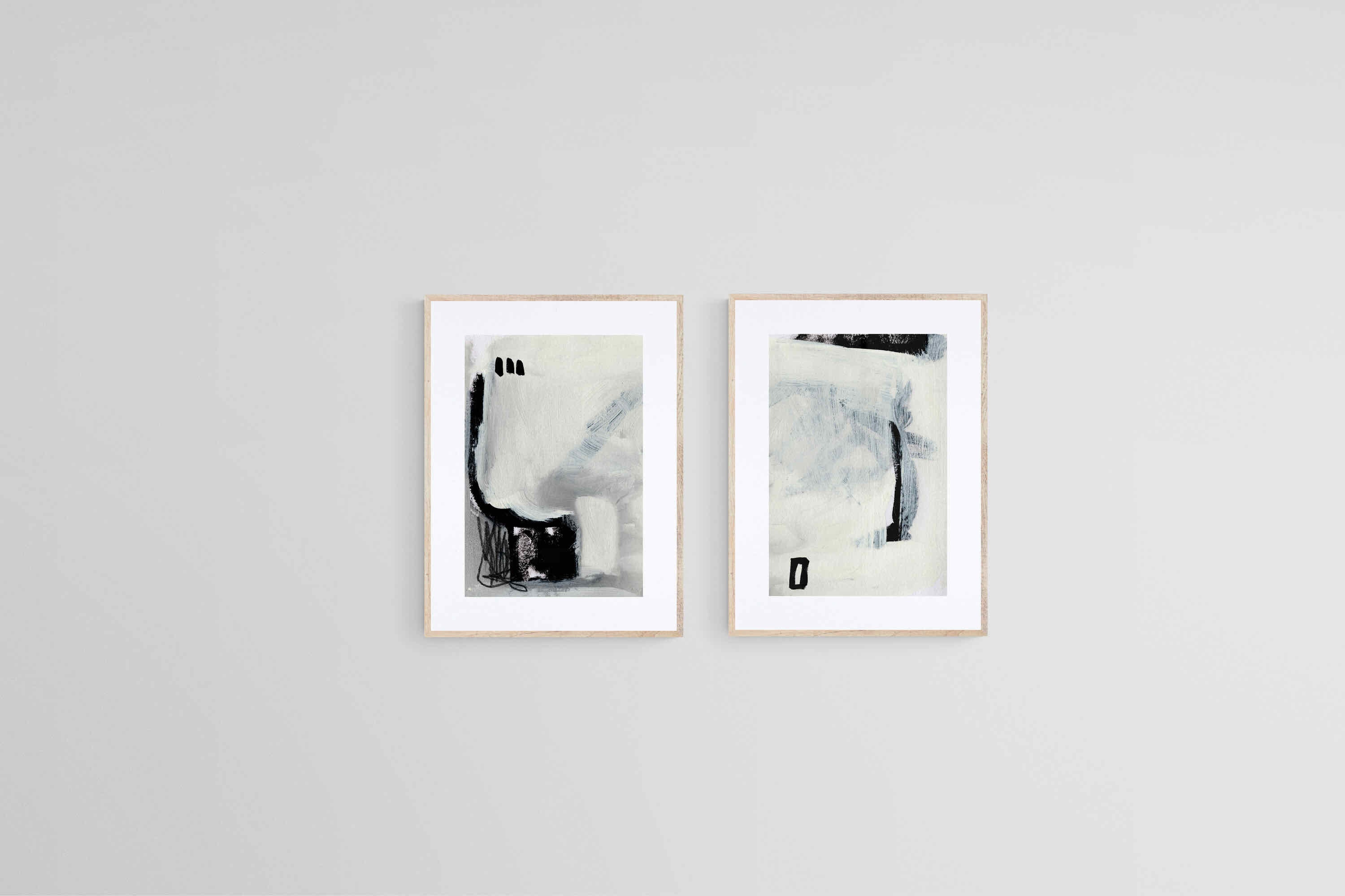 Decoy Set-Wall_Art-45 x 60cm (x2)-Framed Print-Wood-Pixalot