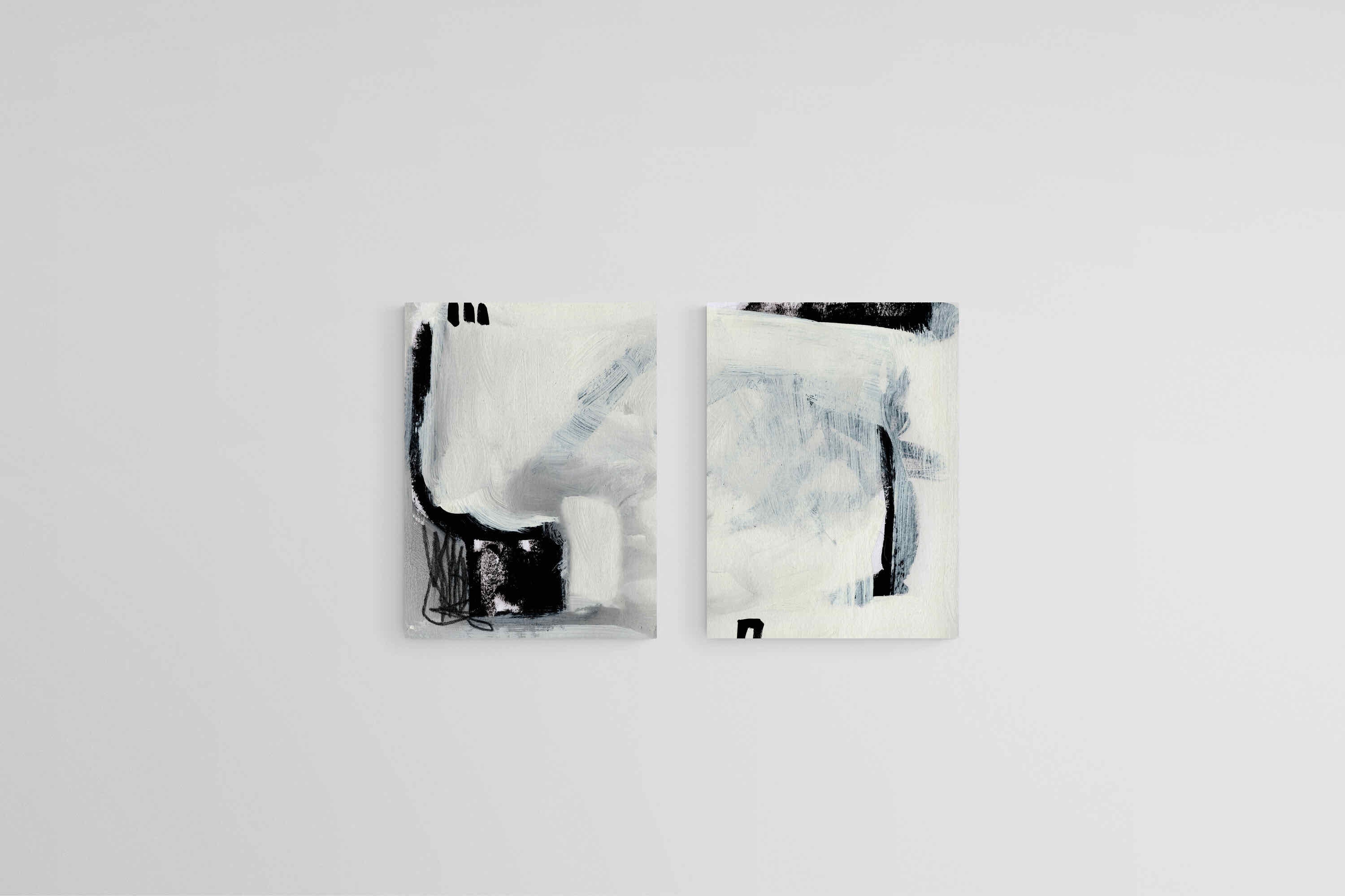 Decoy Set-Wall_Art-45 x 60cm (x2)-Mounted Canvas-No Frame-Pixalot
