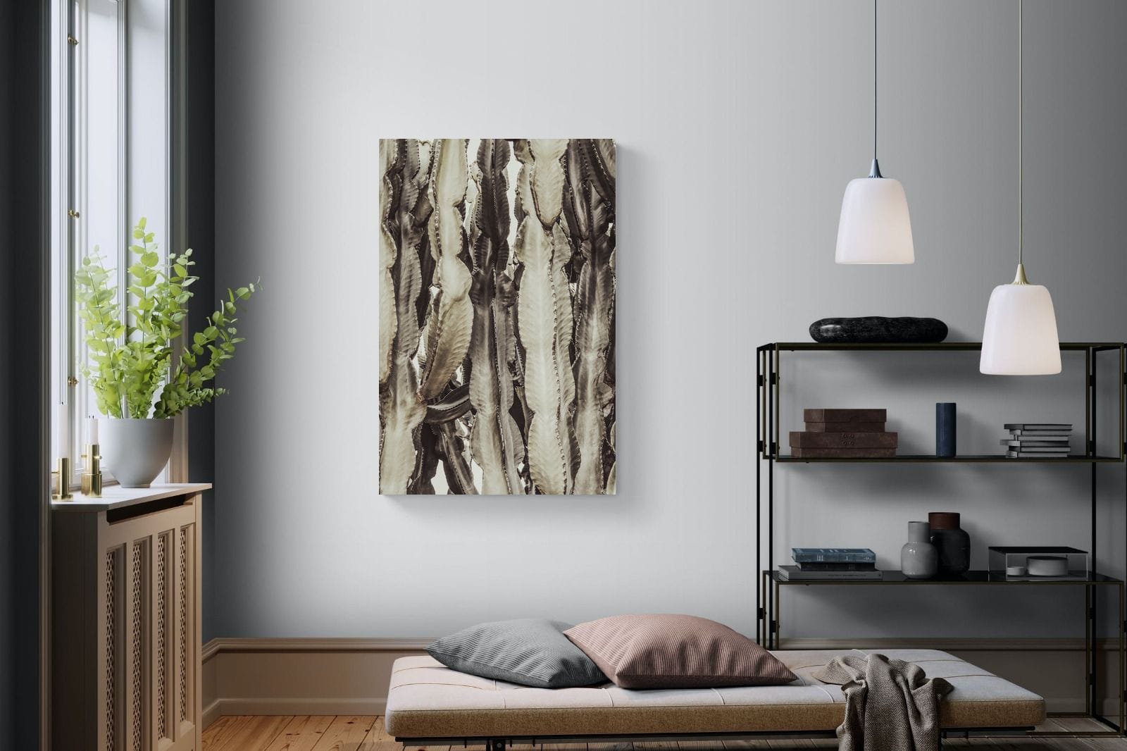 Desert Foliage-Wall_Art-100 x 150cm-Mounted Canvas-No Frame-Pixalot