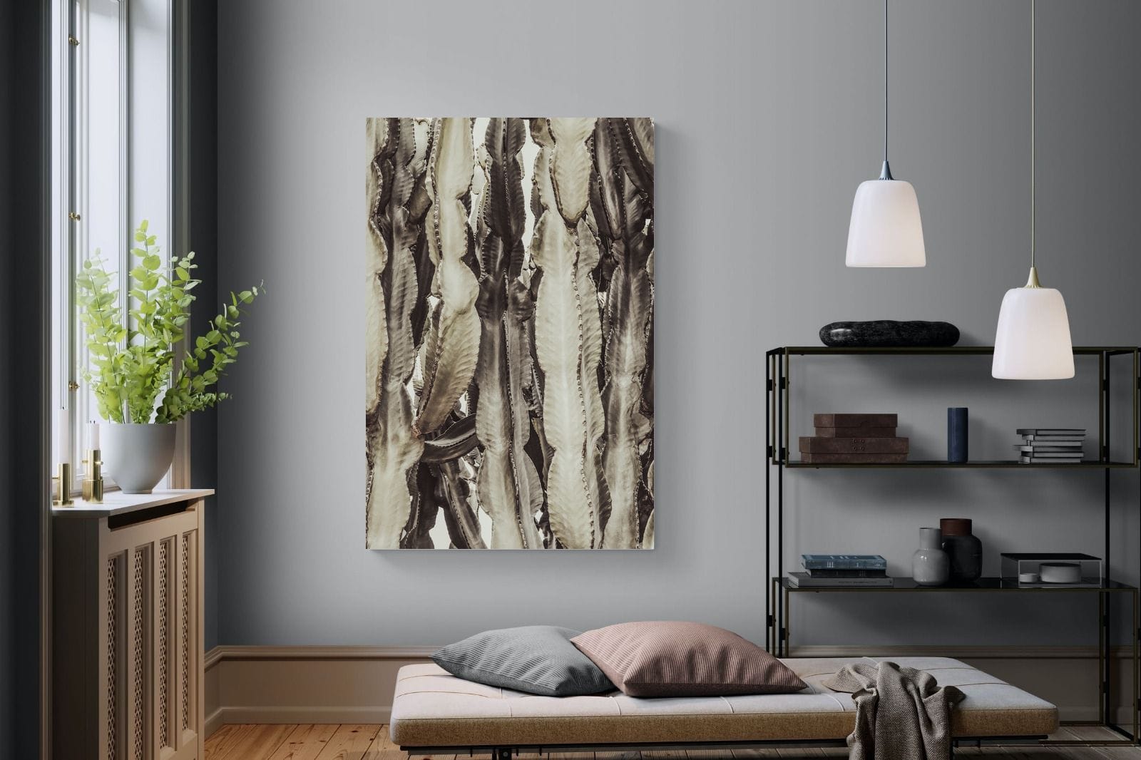 Desert Foliage-Wall_Art-120 x 180cm-Mounted Canvas-No Frame-Pixalot