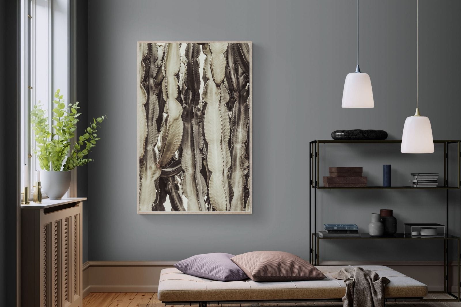 Desert Foliage-Wall_Art-120 x 180cm-Mounted Canvas-Wood-Pixalot